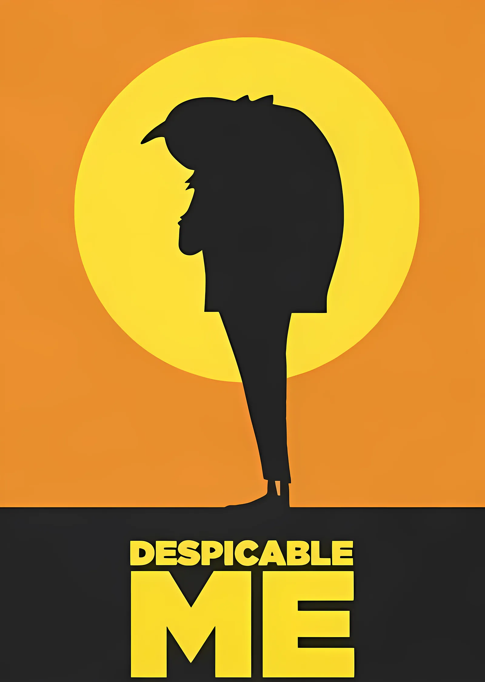Despicable Me metal tablo