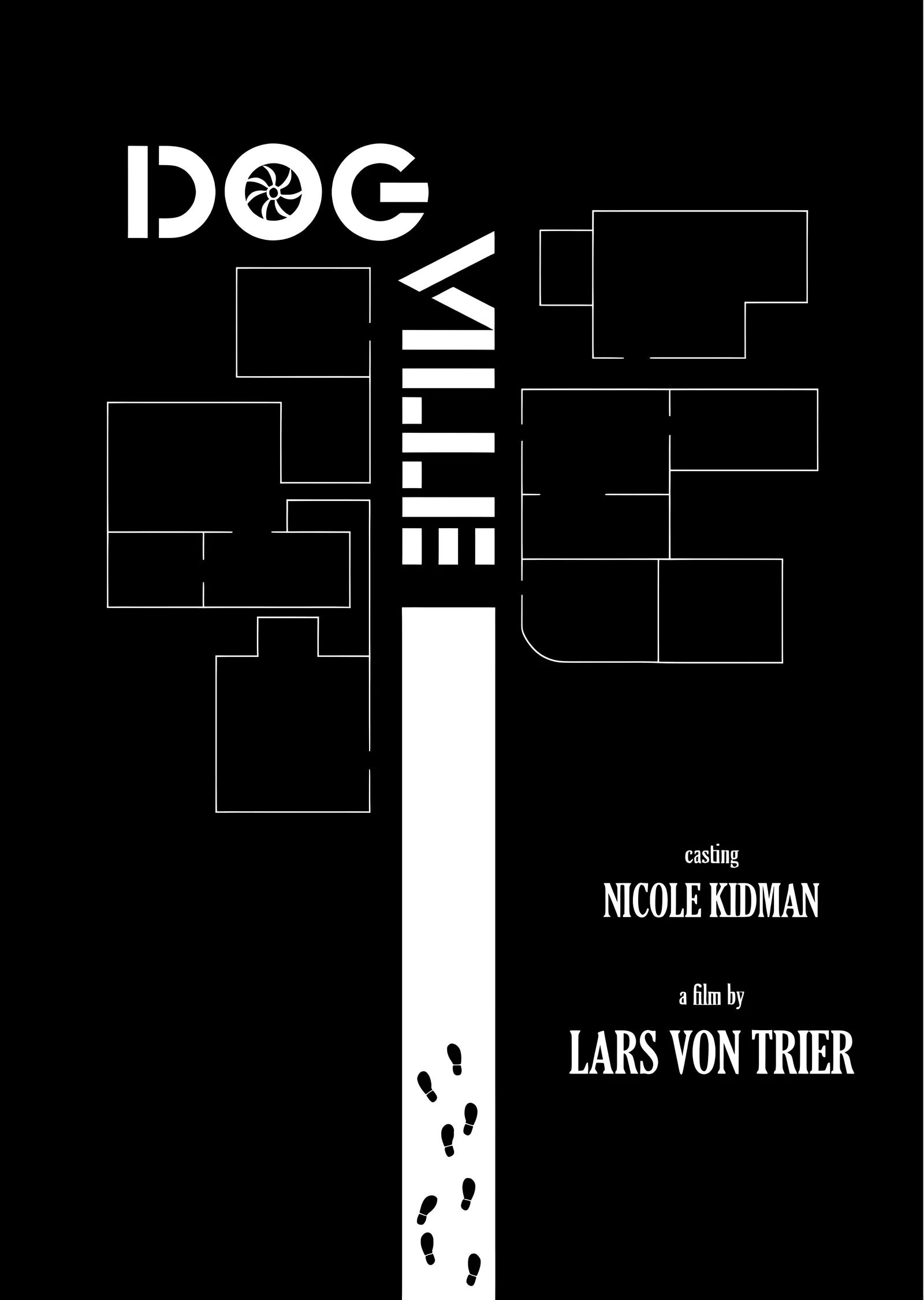 Dogville: Nicole Kidman metal tablo