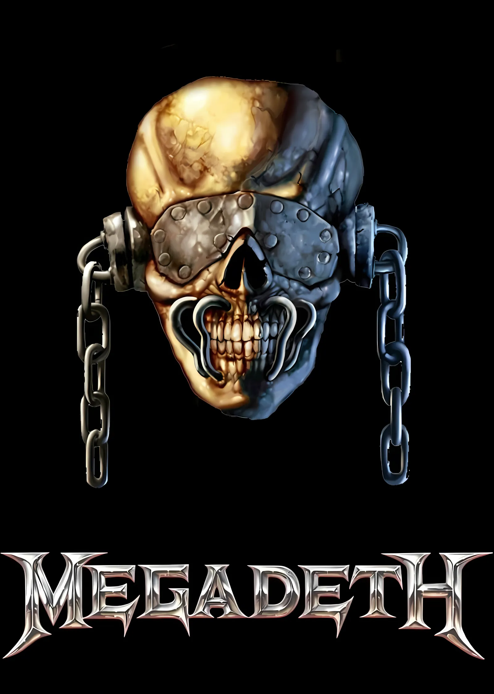 Megadeth: Zincirli Kafatası metal tablo