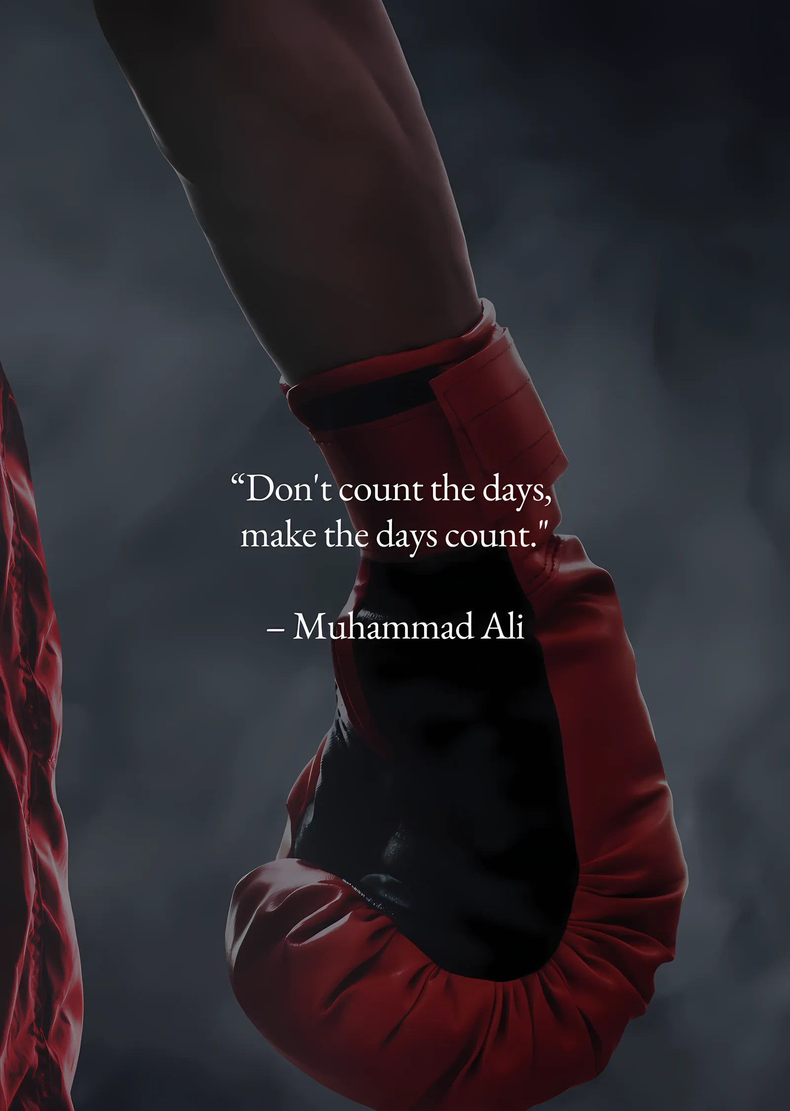 Muhammad Ali: Günü Sayma metal tablo