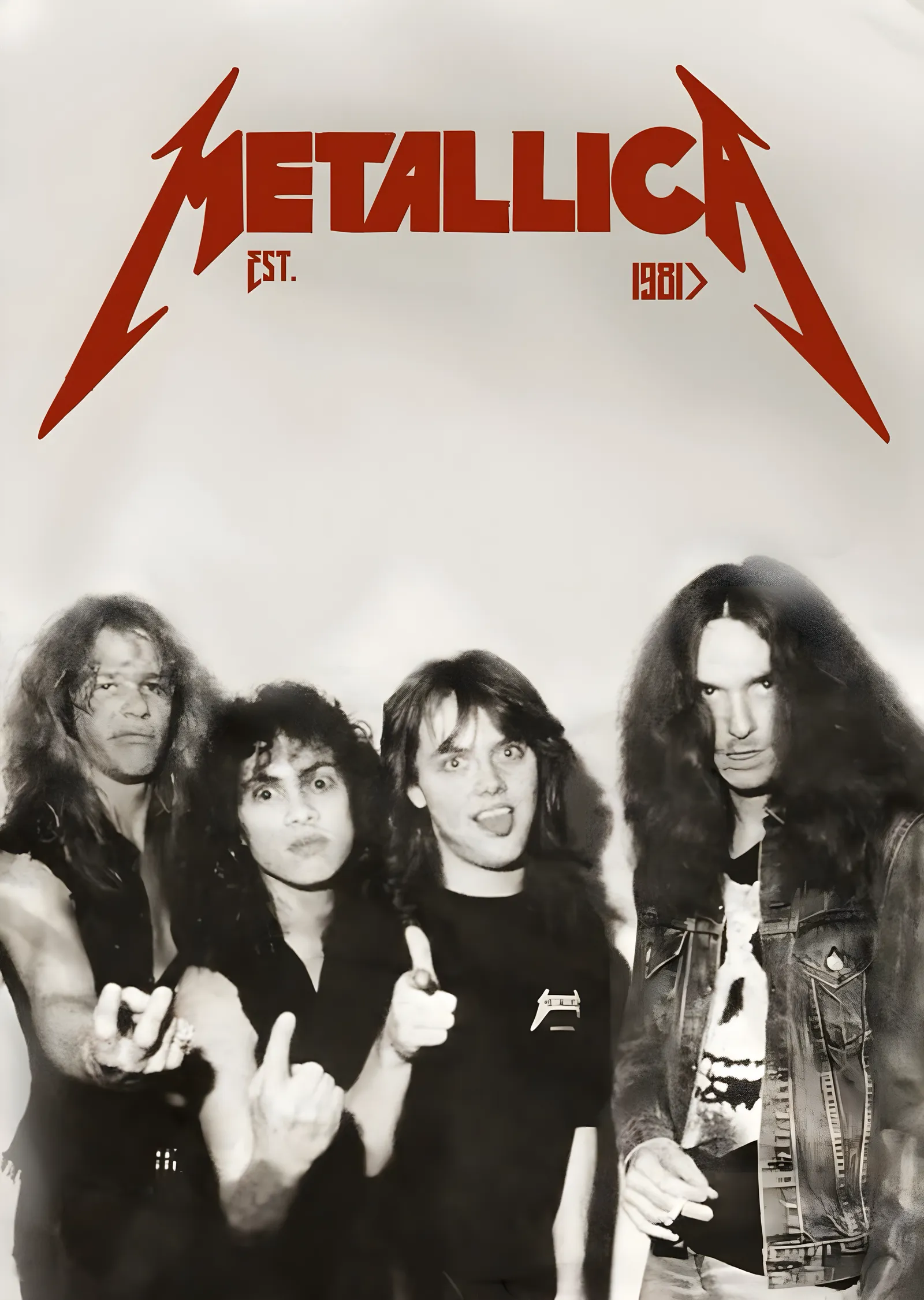 Metallica: 1981 metal tablo