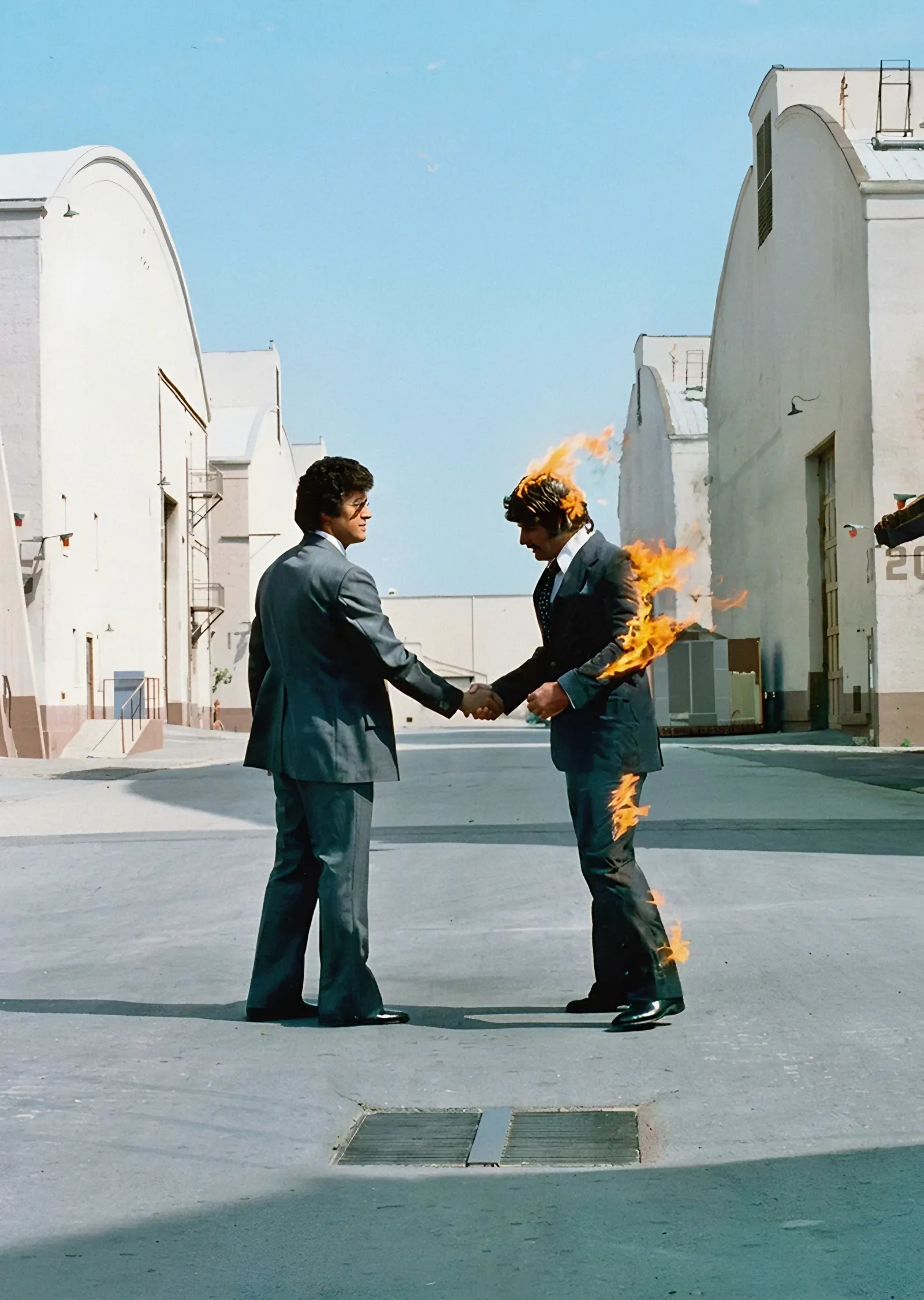 Pink Floyd - Wish You Were Here metal tablo
