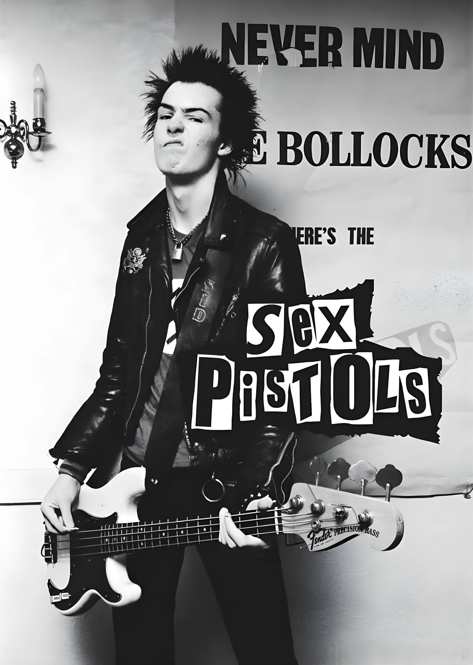 Sex Pistols - Never Mind the Bollocks metal tablo