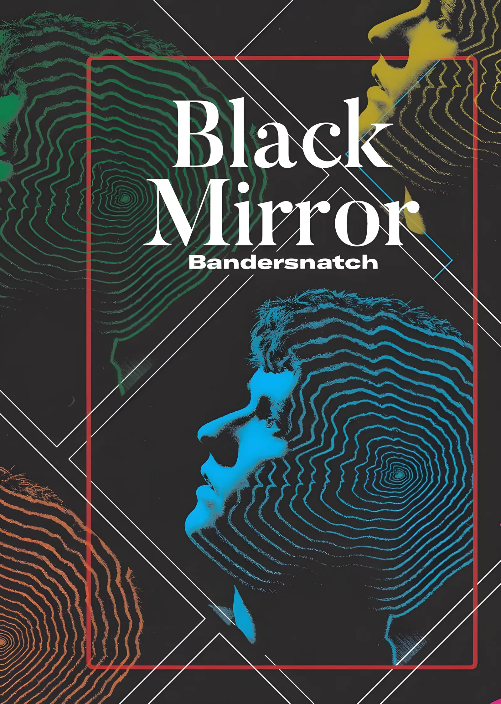 Black Mirror: Bandersnatch - Topoğrafik Profil metal tablo