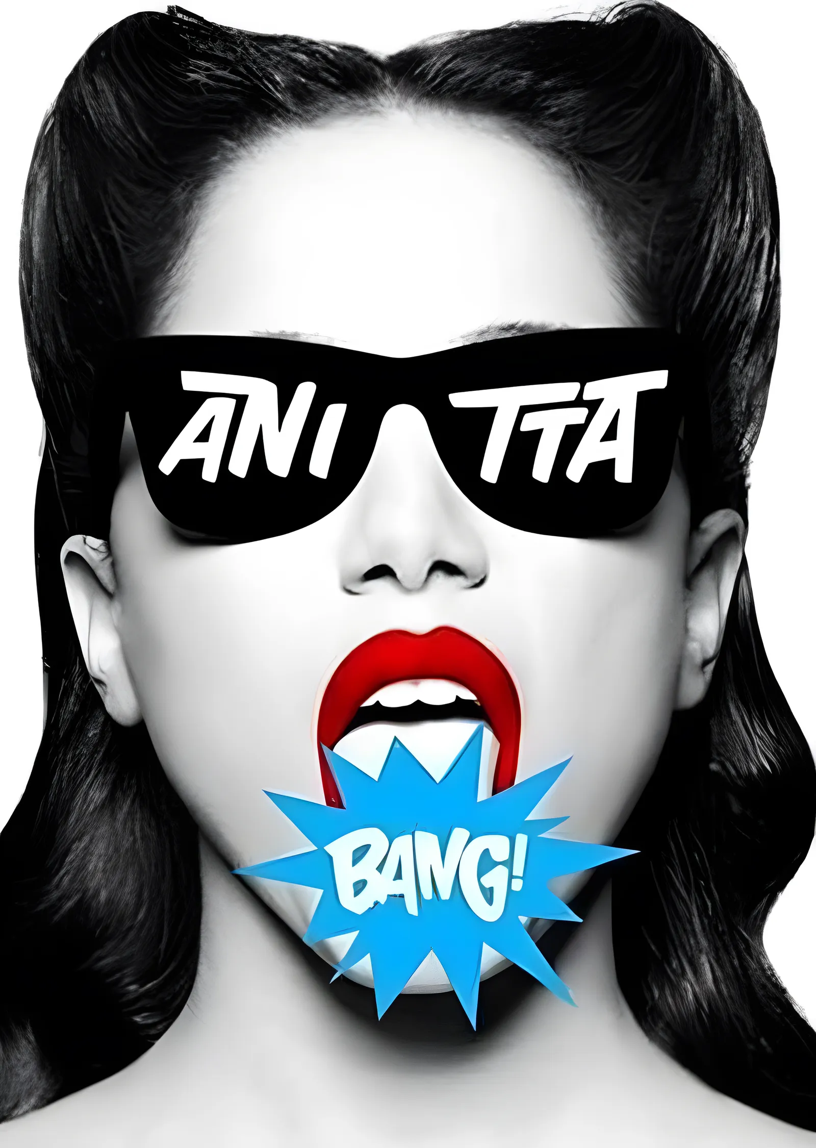 Anitta - BANG! Güneş Gözlüğü metal tablo