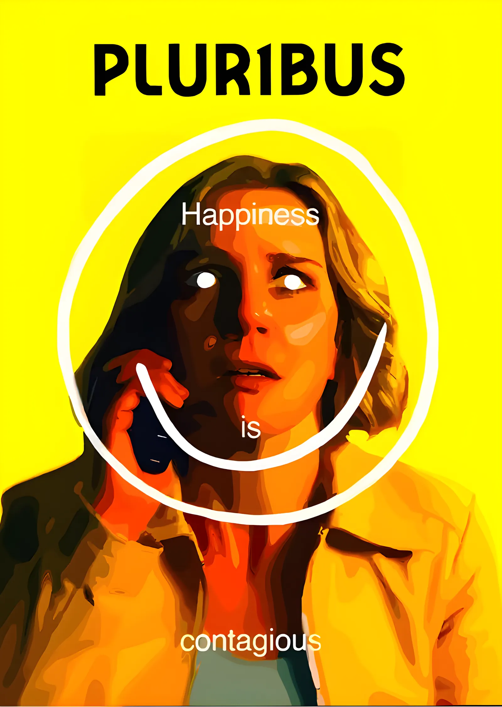 Pluribus - Happiness Is Contagious metal tablo