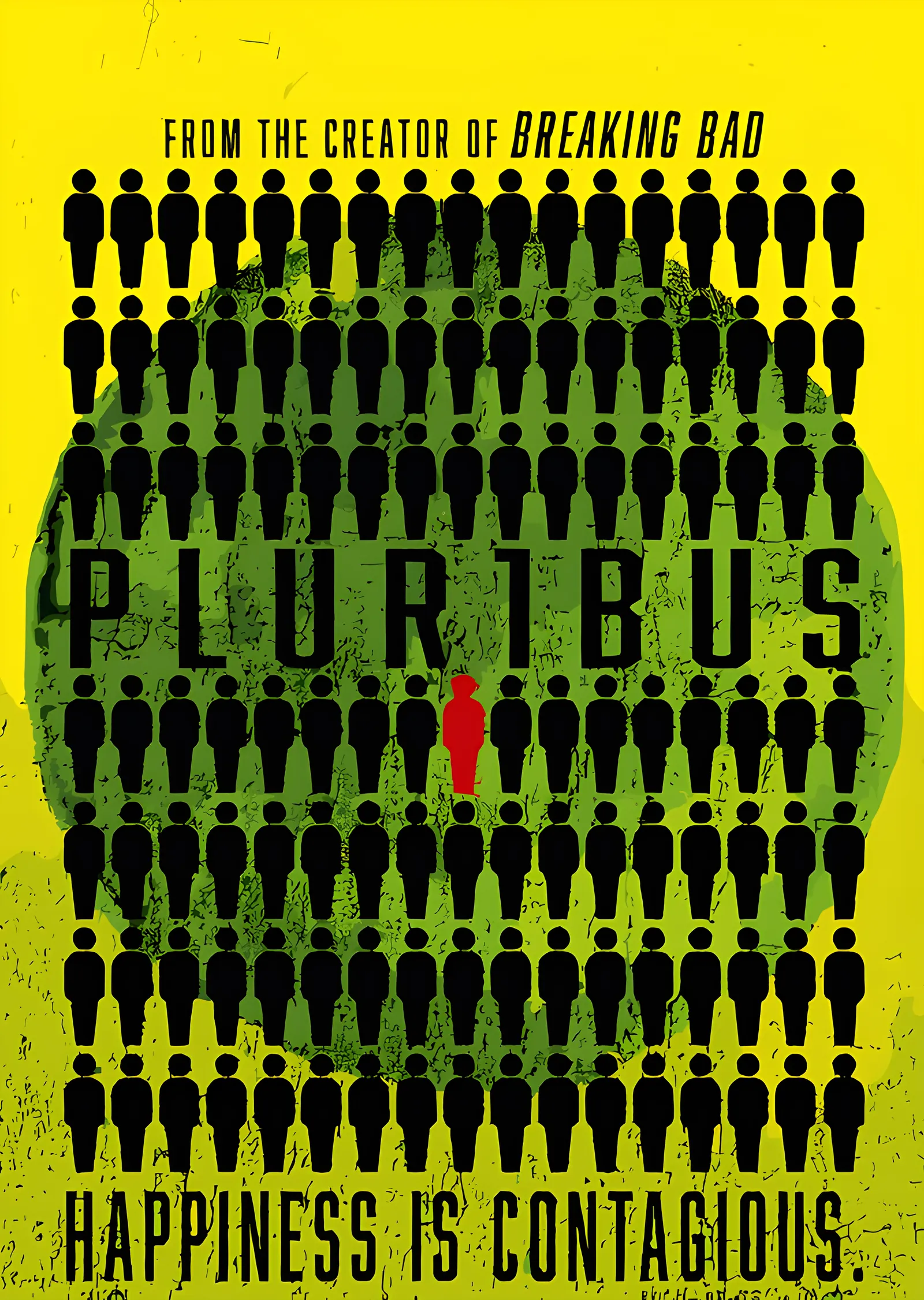 Pluribus - Kalabalık metal tablo
