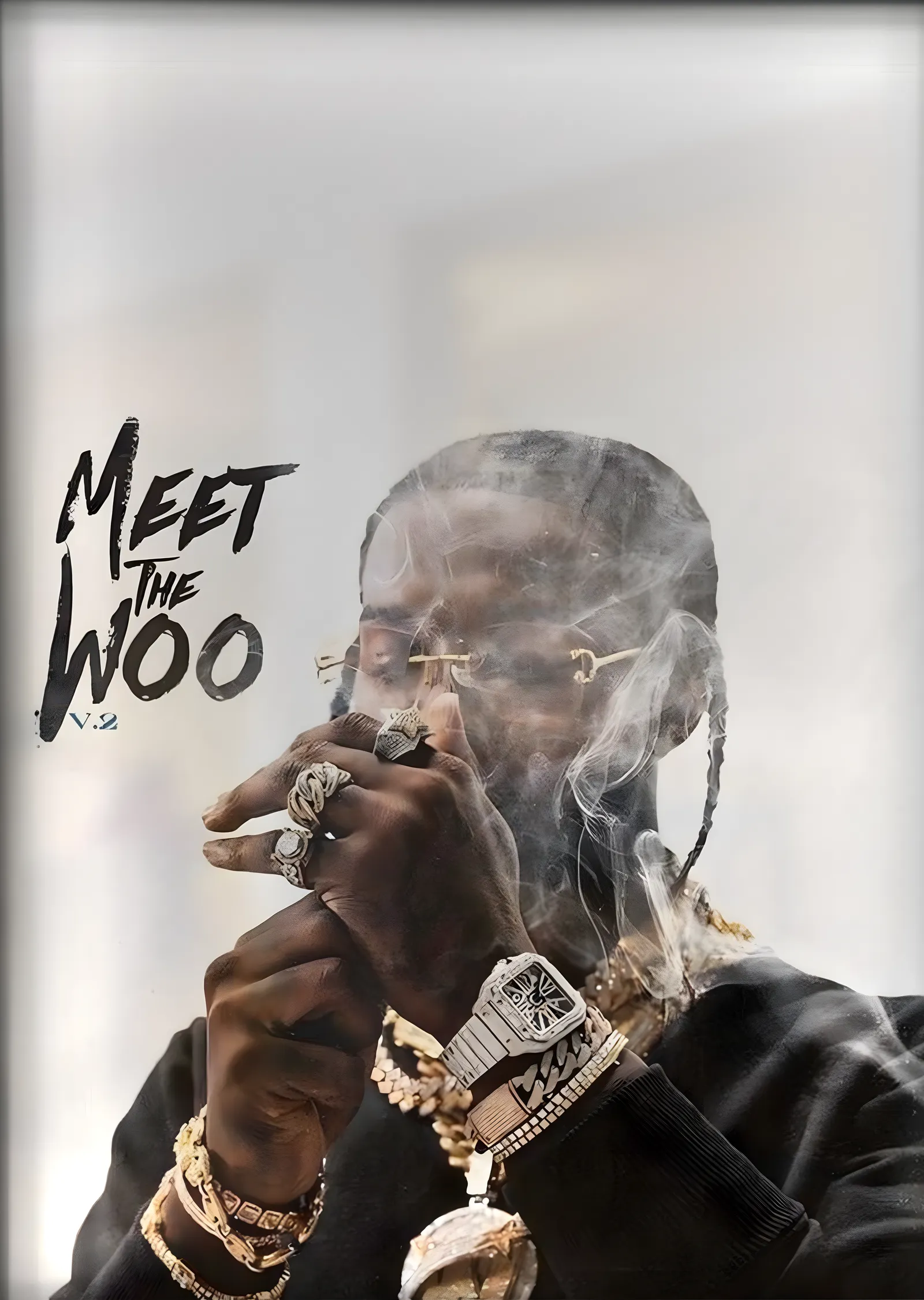 Pop Smoke: Meet the Woo (Duman) metal tablo