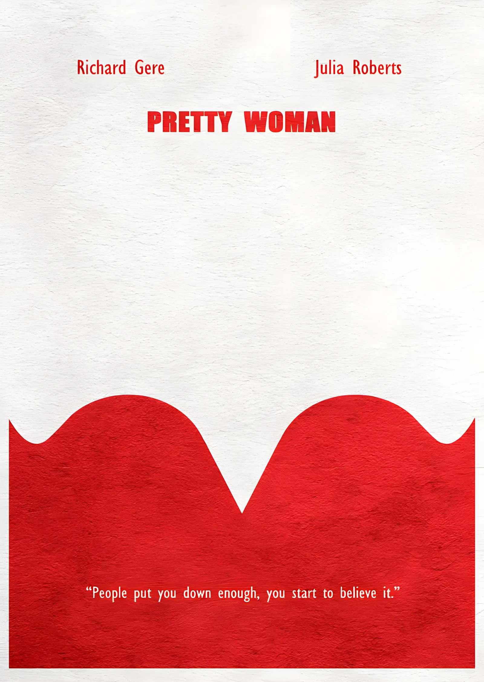 Pretty Woman metal tablo