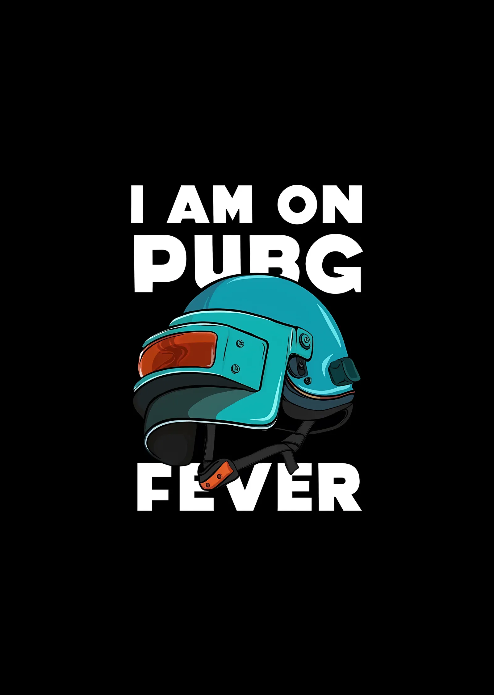 PUBG - I Am On Fever metal tablo