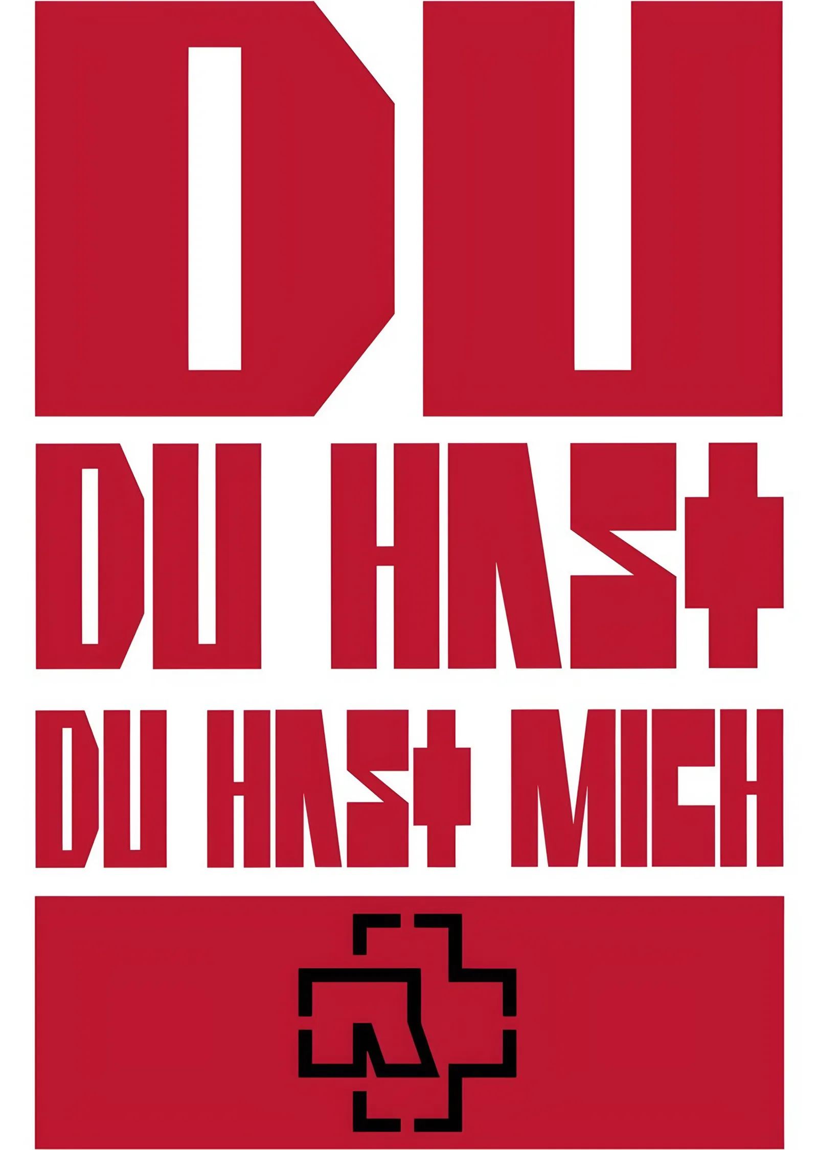 Rammstein - Du Hast metal tablo