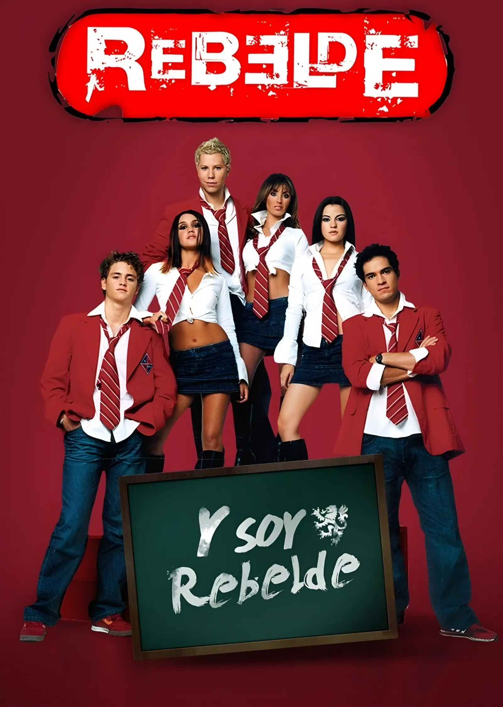 RBD - Y Soy Rebelde metal tablo