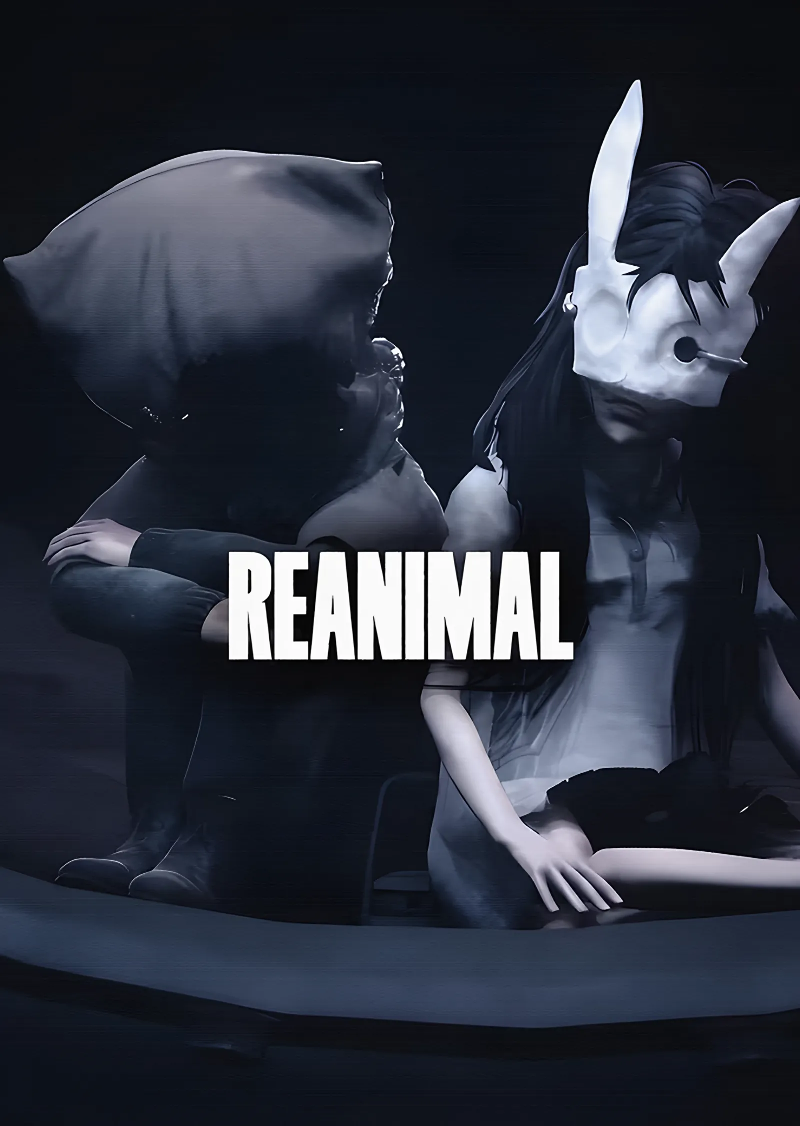 Reanimal: Maskeli İkilinin Yakınlaşması metal tablo