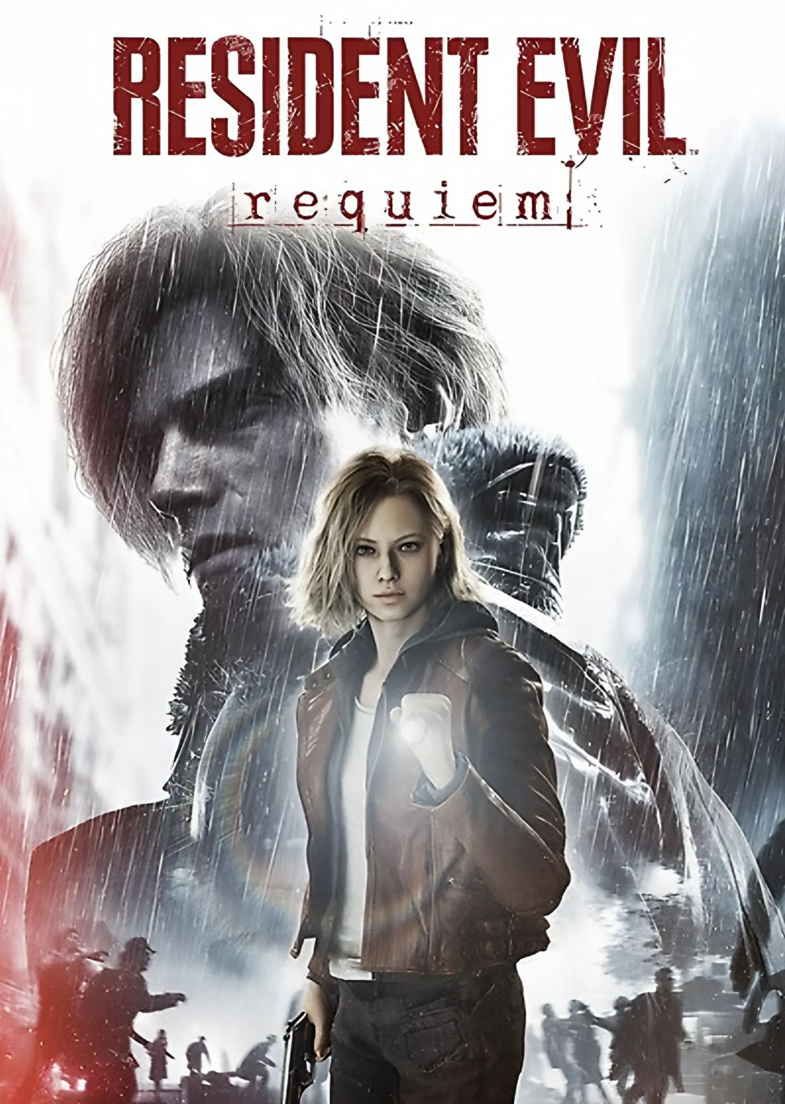 Resident Evil Requiem Yağmur metal tablo