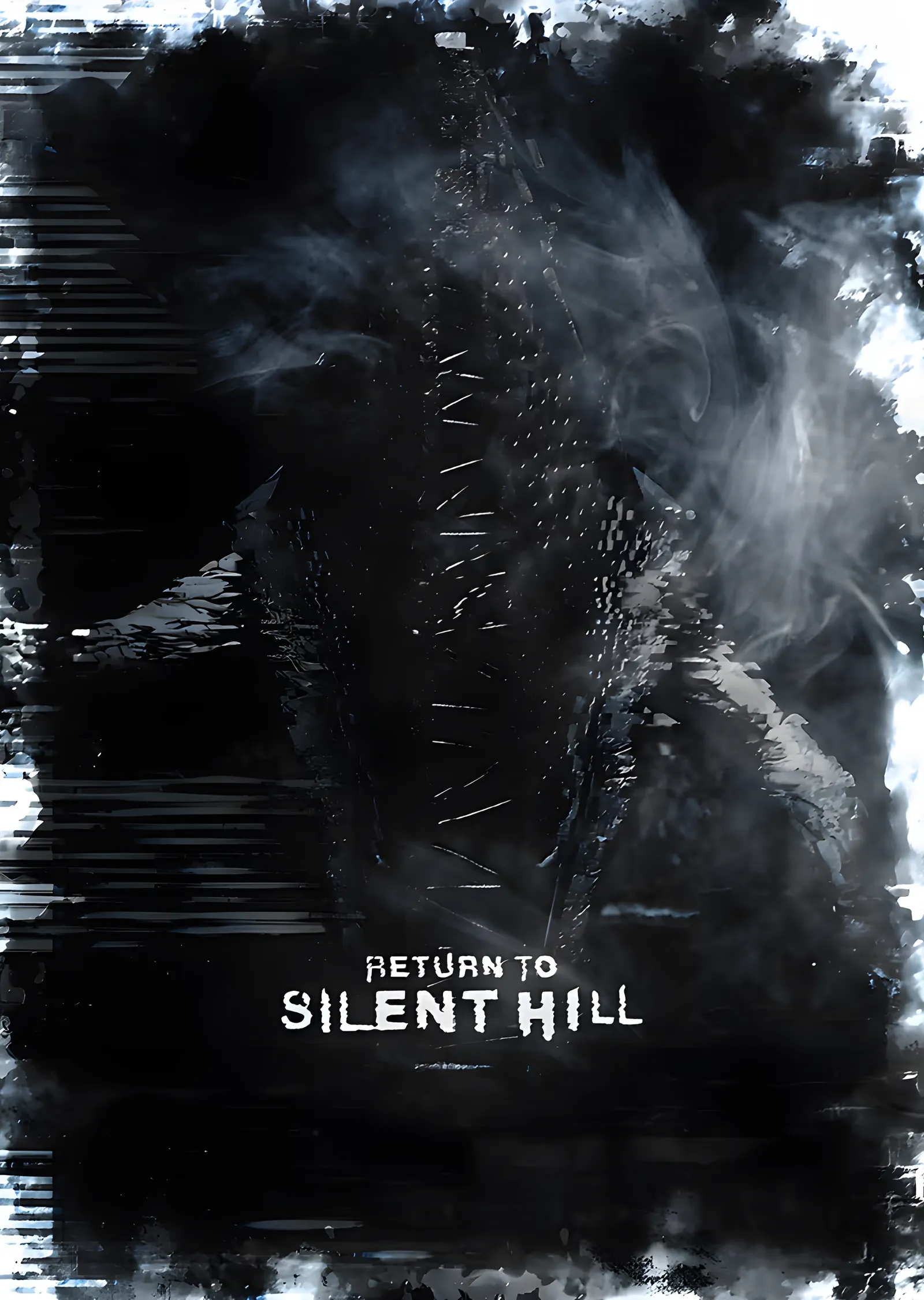 Return to Silent Hill - Kül Dokusu metal tablo