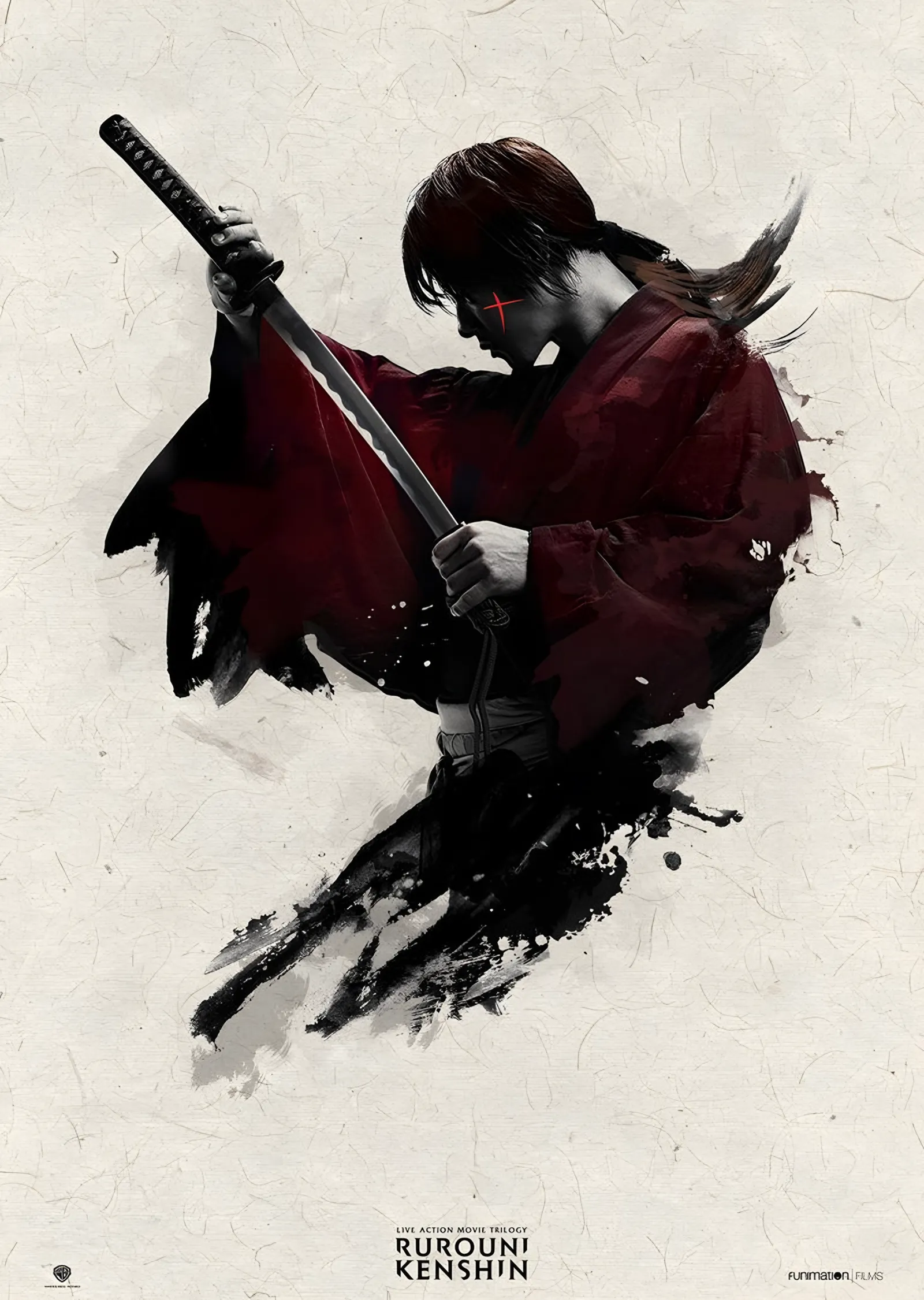 Rurouni Kenshin Mürekkep Yorumu metal tablo