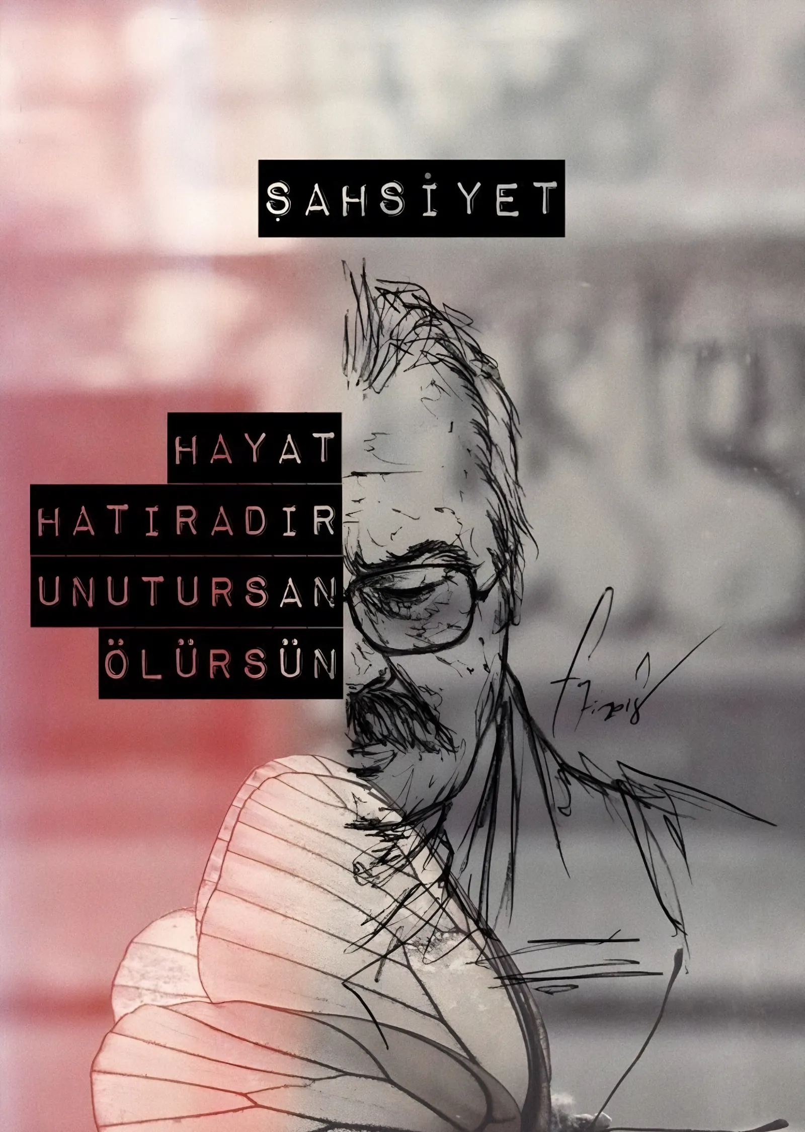 Şahsiyet - Hayat Hatıradır metal tablo