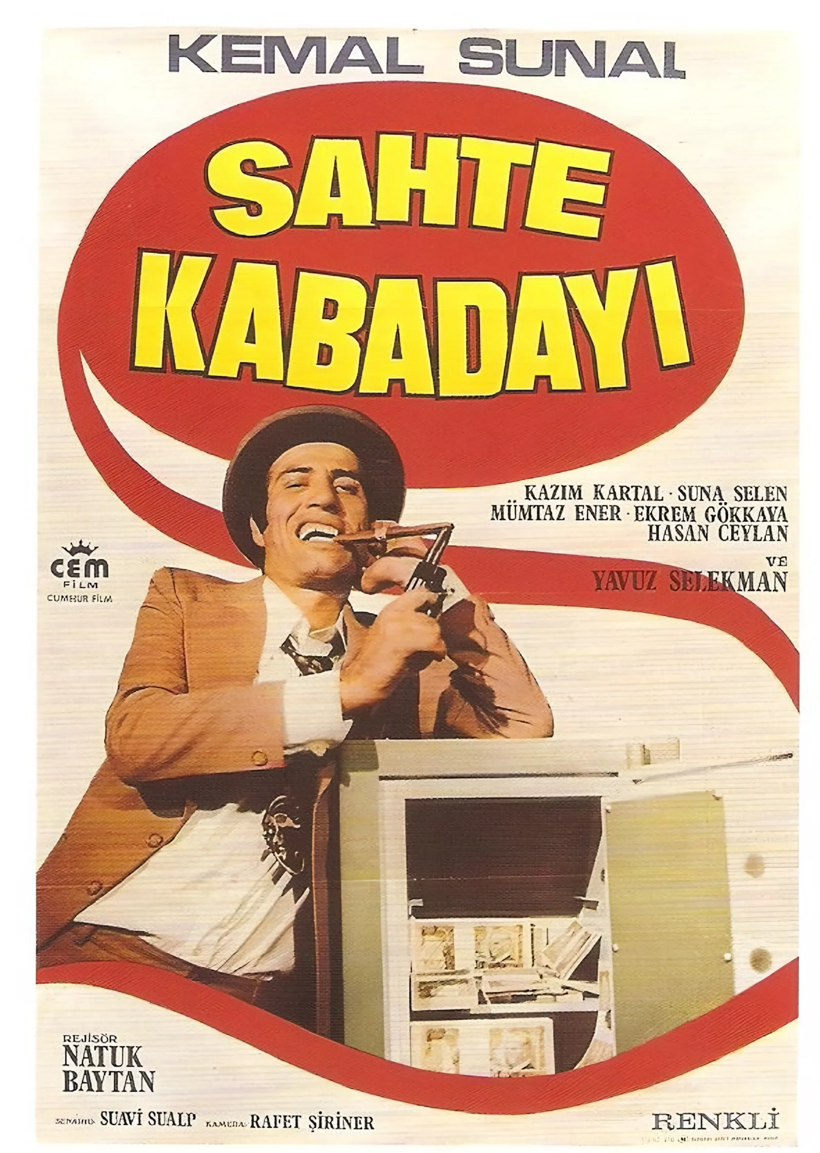 Sahte Kabadayı - Film Afişi metal tablo