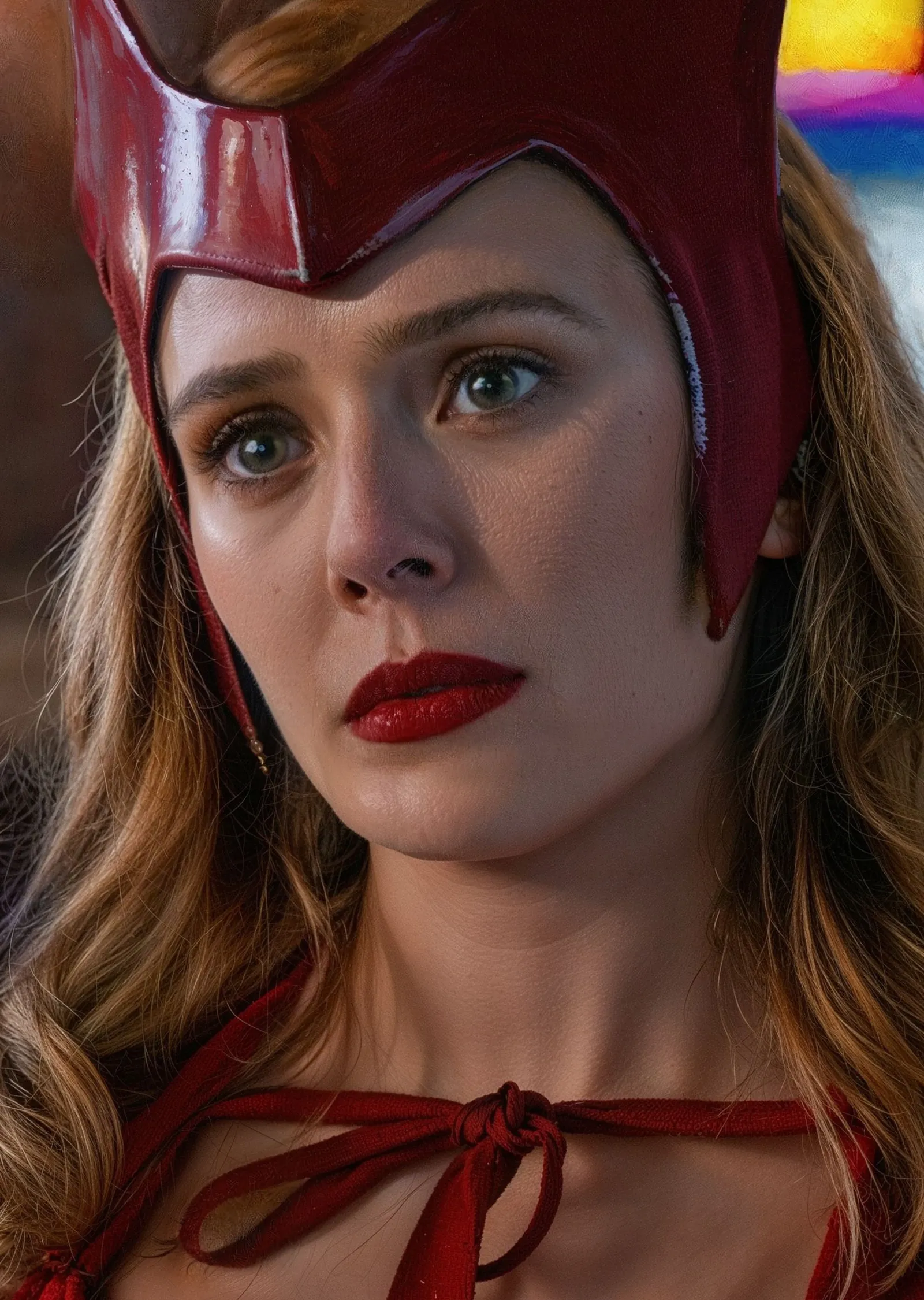 Scarlet Witch - Kırmızı Başlık metal tablo