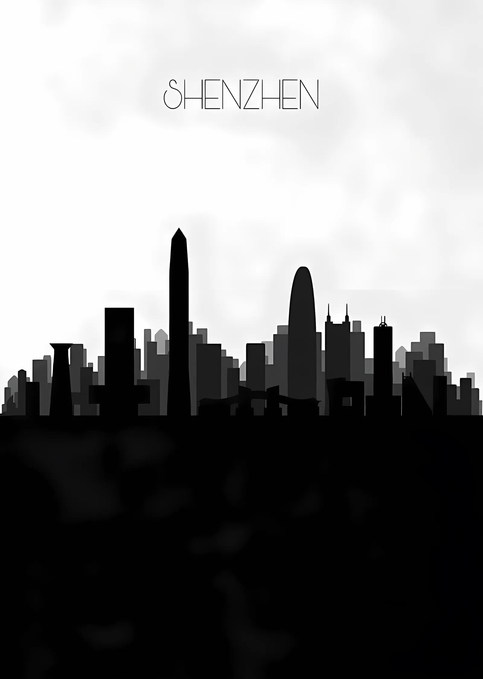 Shenzhen Silueti metal tablo
