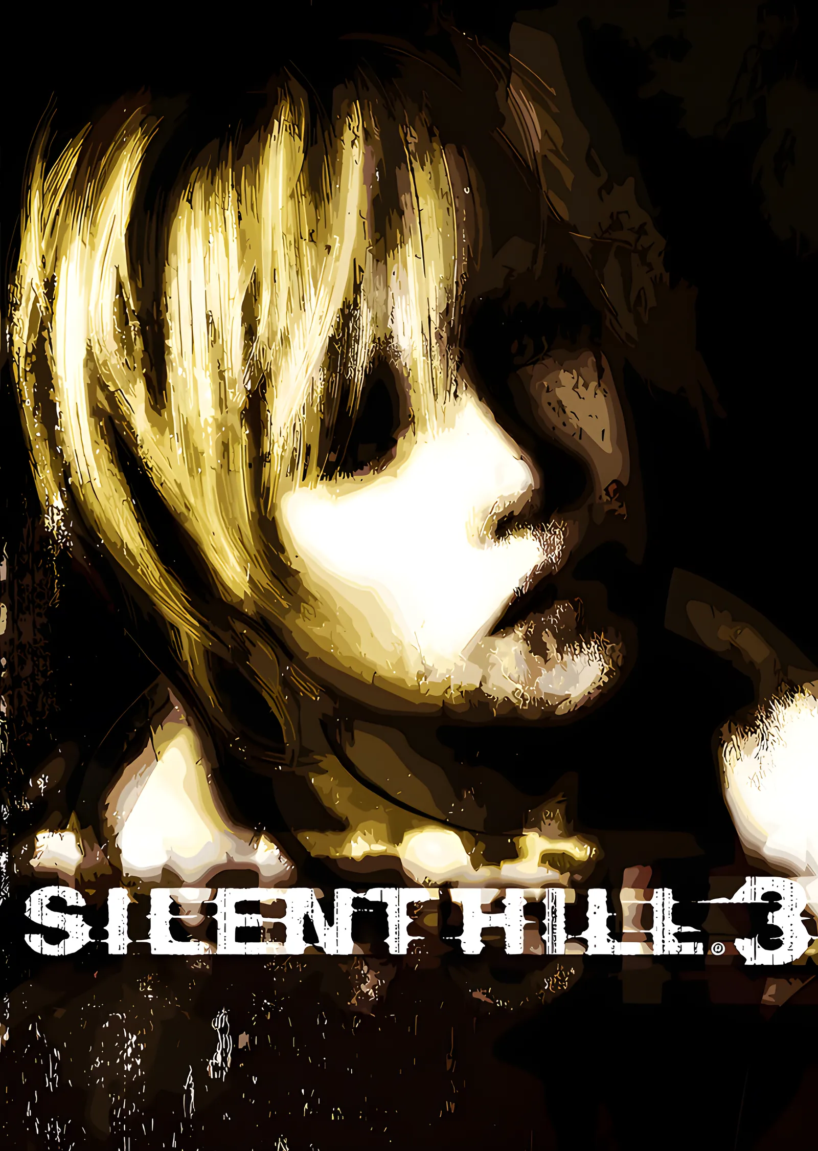 Silent Hill 3 - Heather Mason metal tablo
