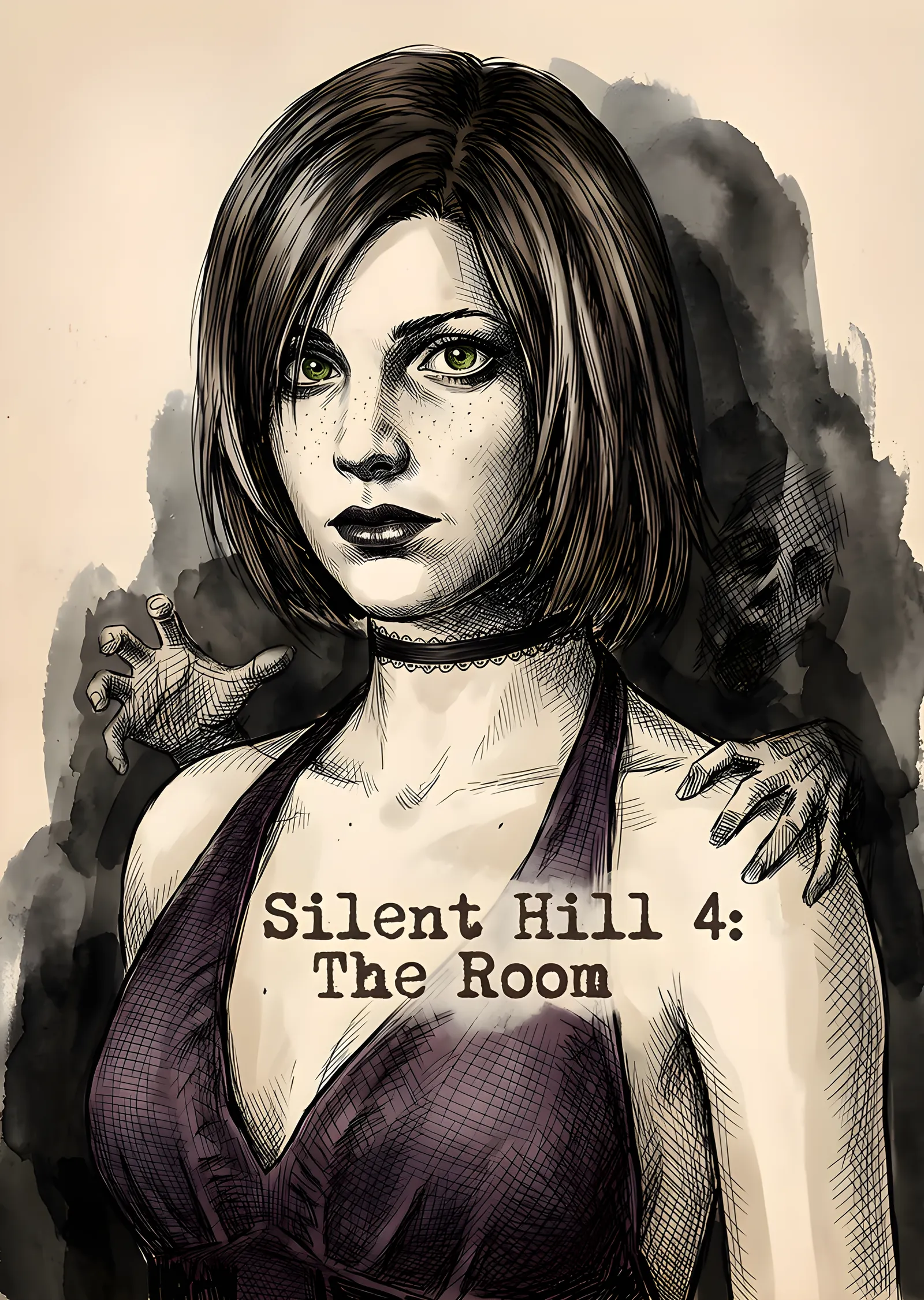 Silent Hill 4: The Room metal tablo