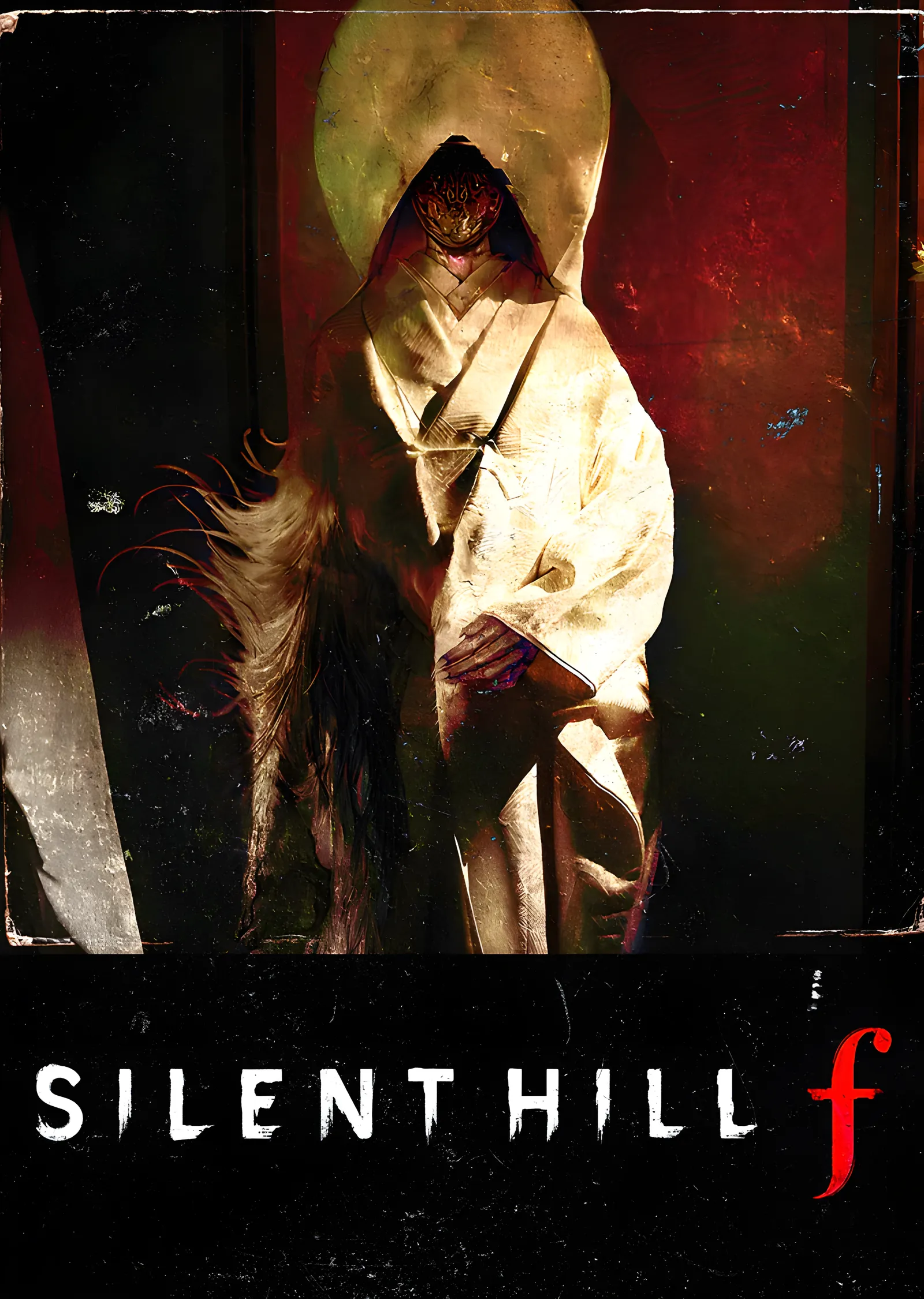 Silent Hill f - Kızıl Perdede Figür metal tablo