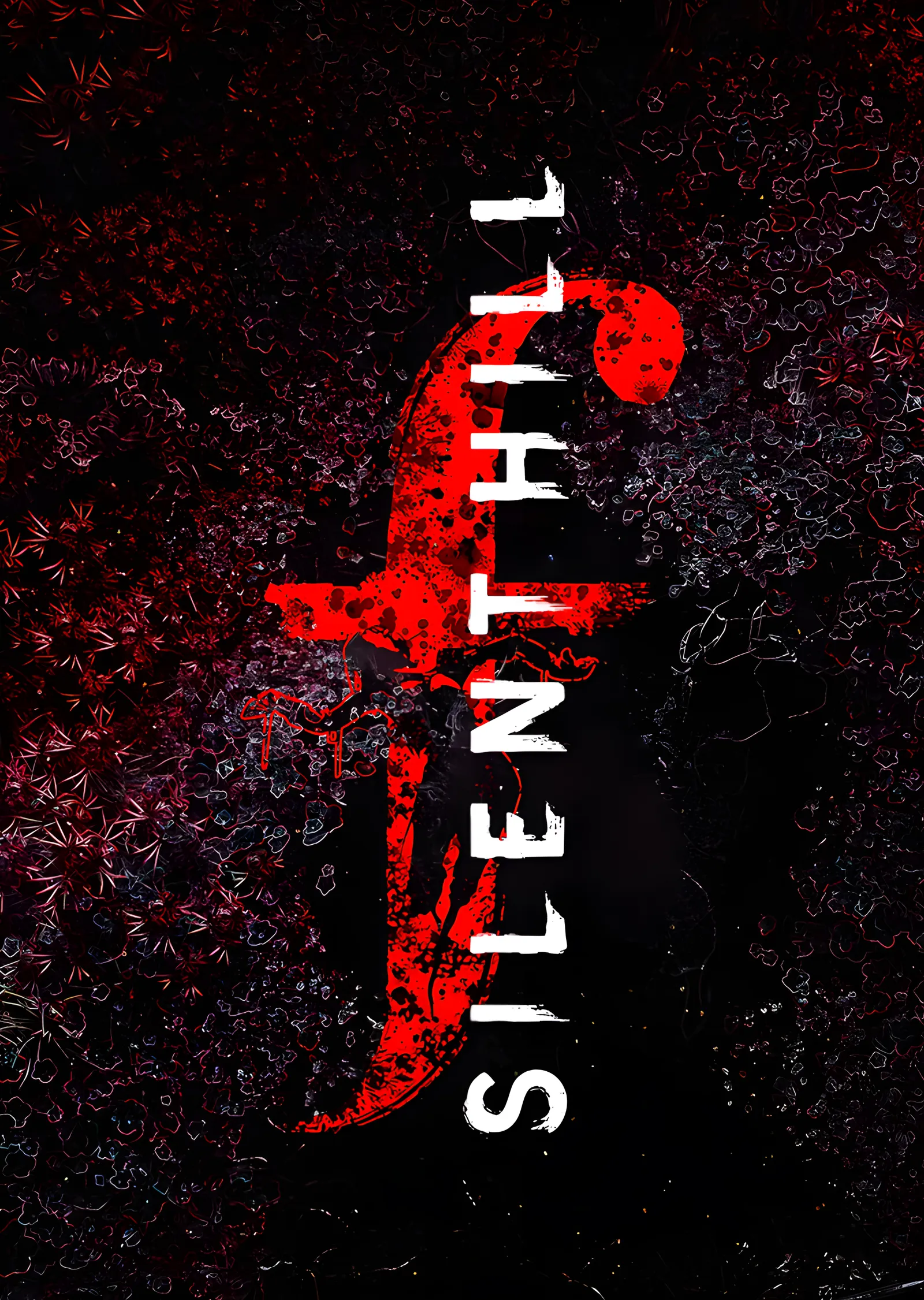Silent Hill - Kızıl Logo metal tablo