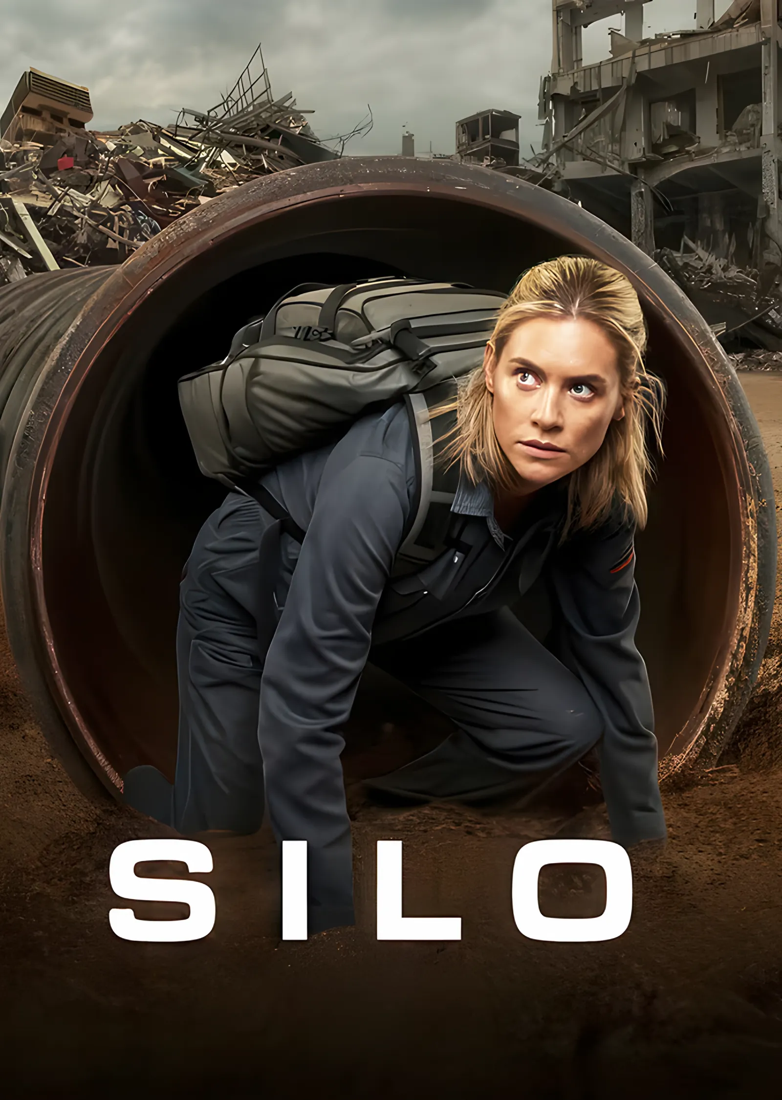 Silo - Harabe metal tablo