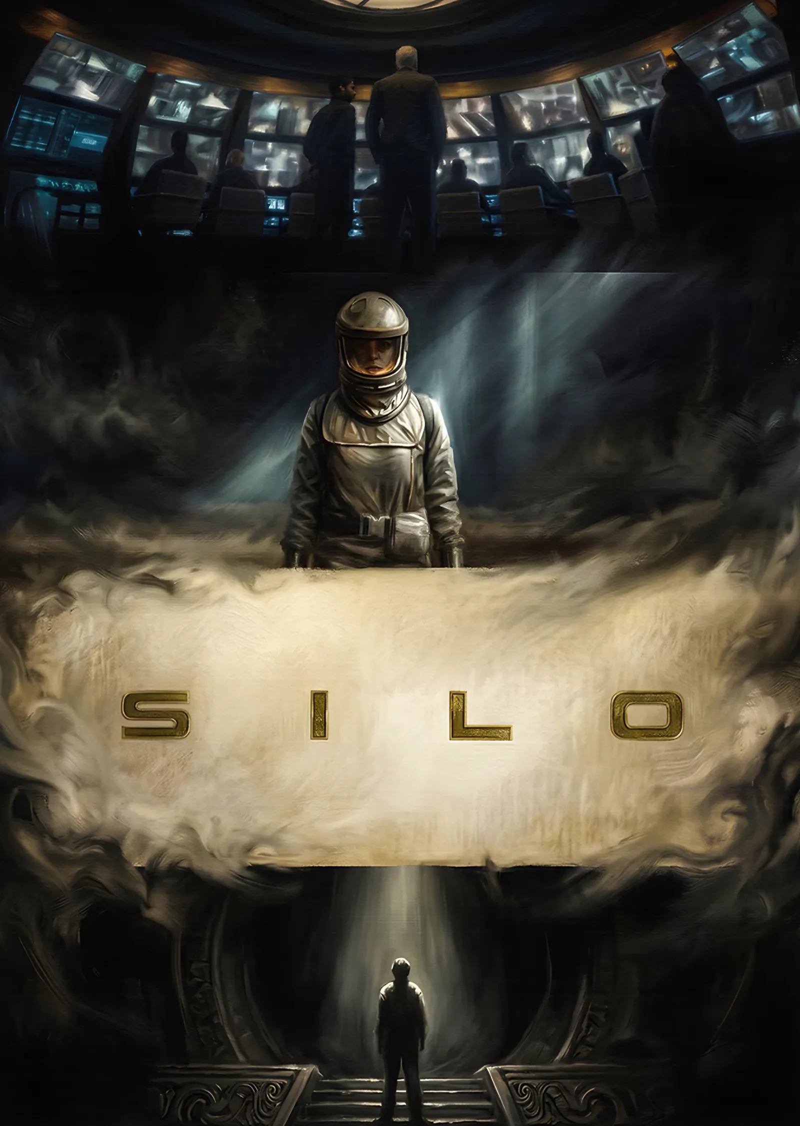 Silo - Kapının Ardında metal tablo