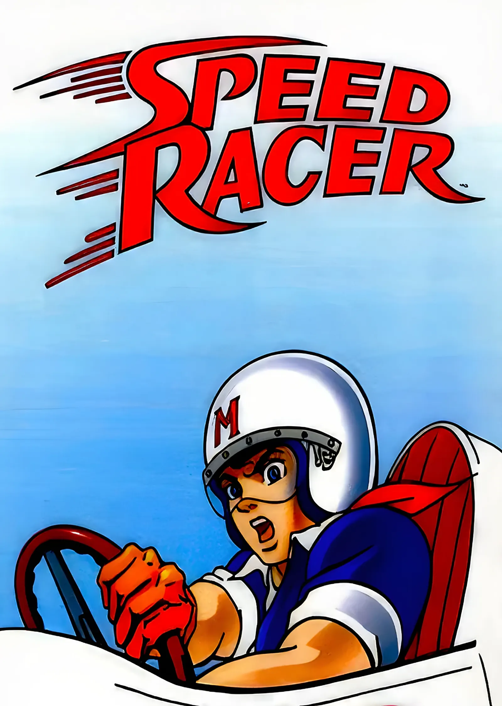 Speed Racer: Direksiyondaki Sürücü metal tablo