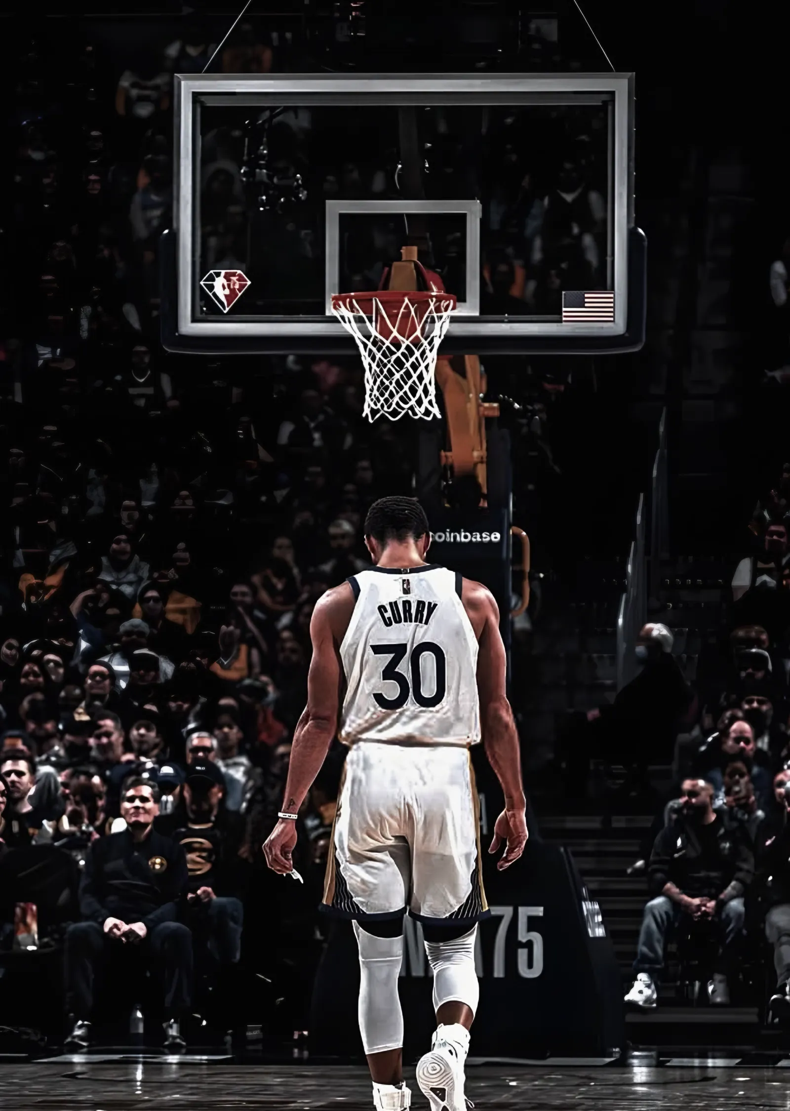 Stephen Curry: Pota Önünde metal tablo