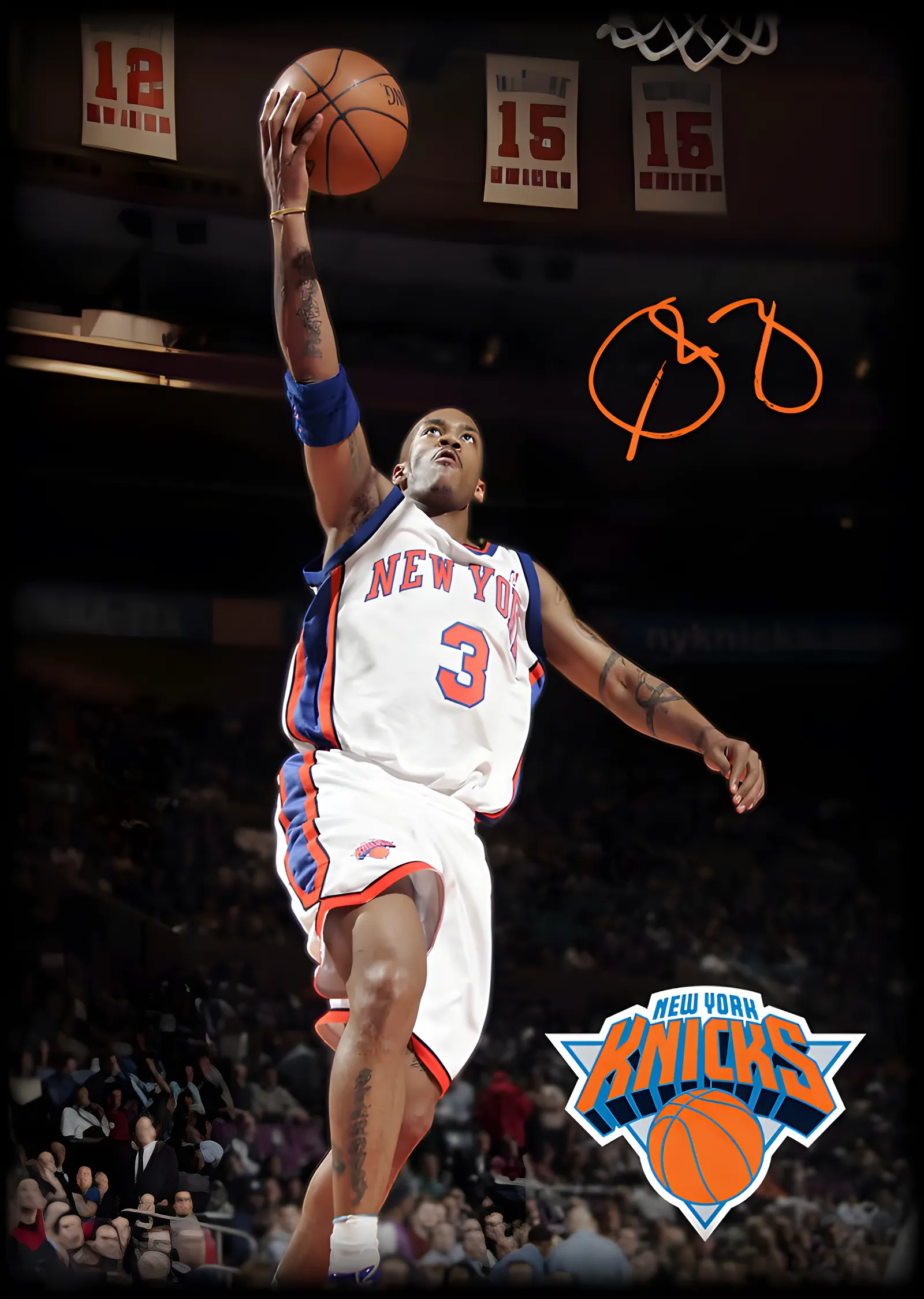 Stephon Marbury - Havada metal tablo