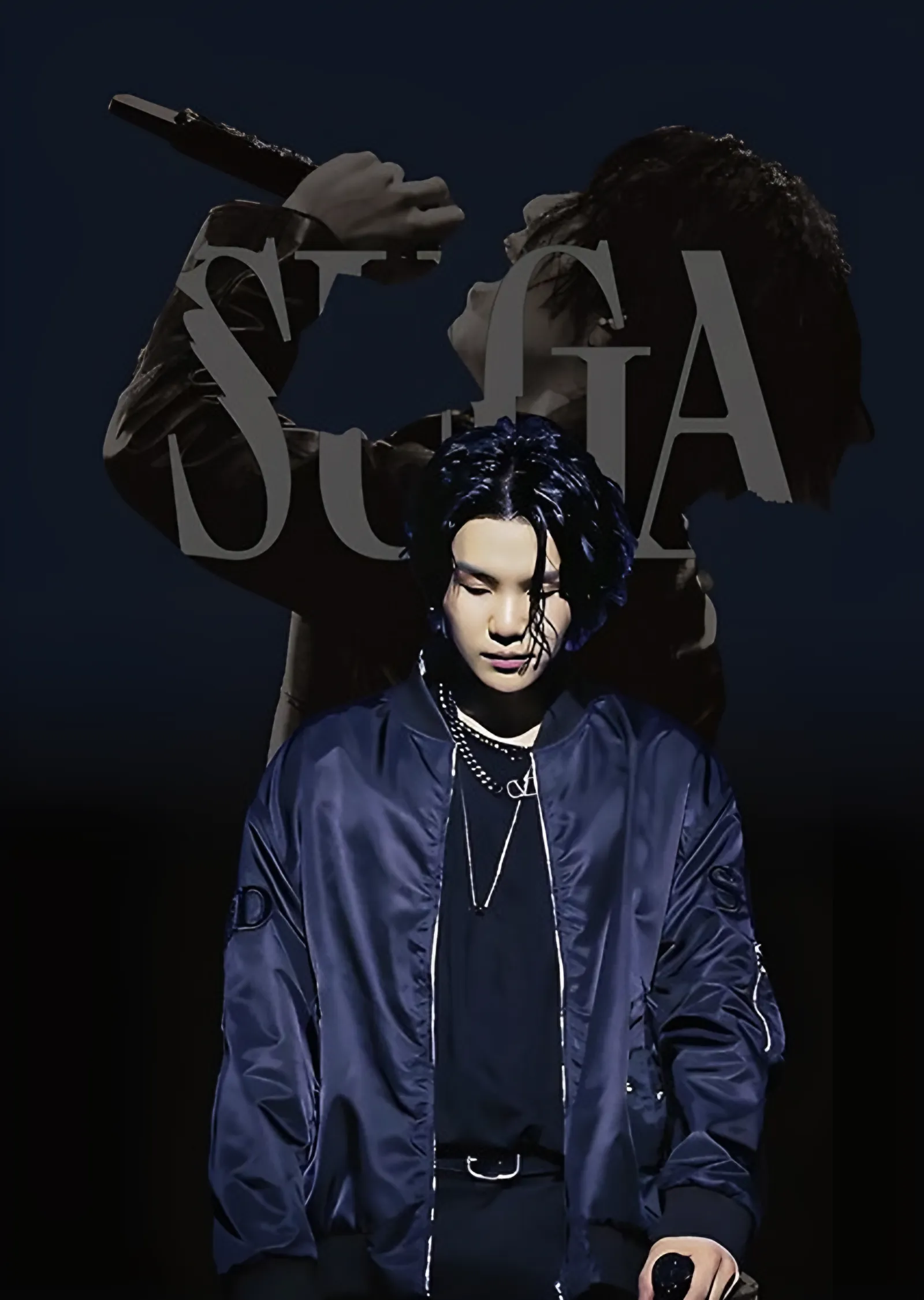 Suga - D-Day metal tablo
