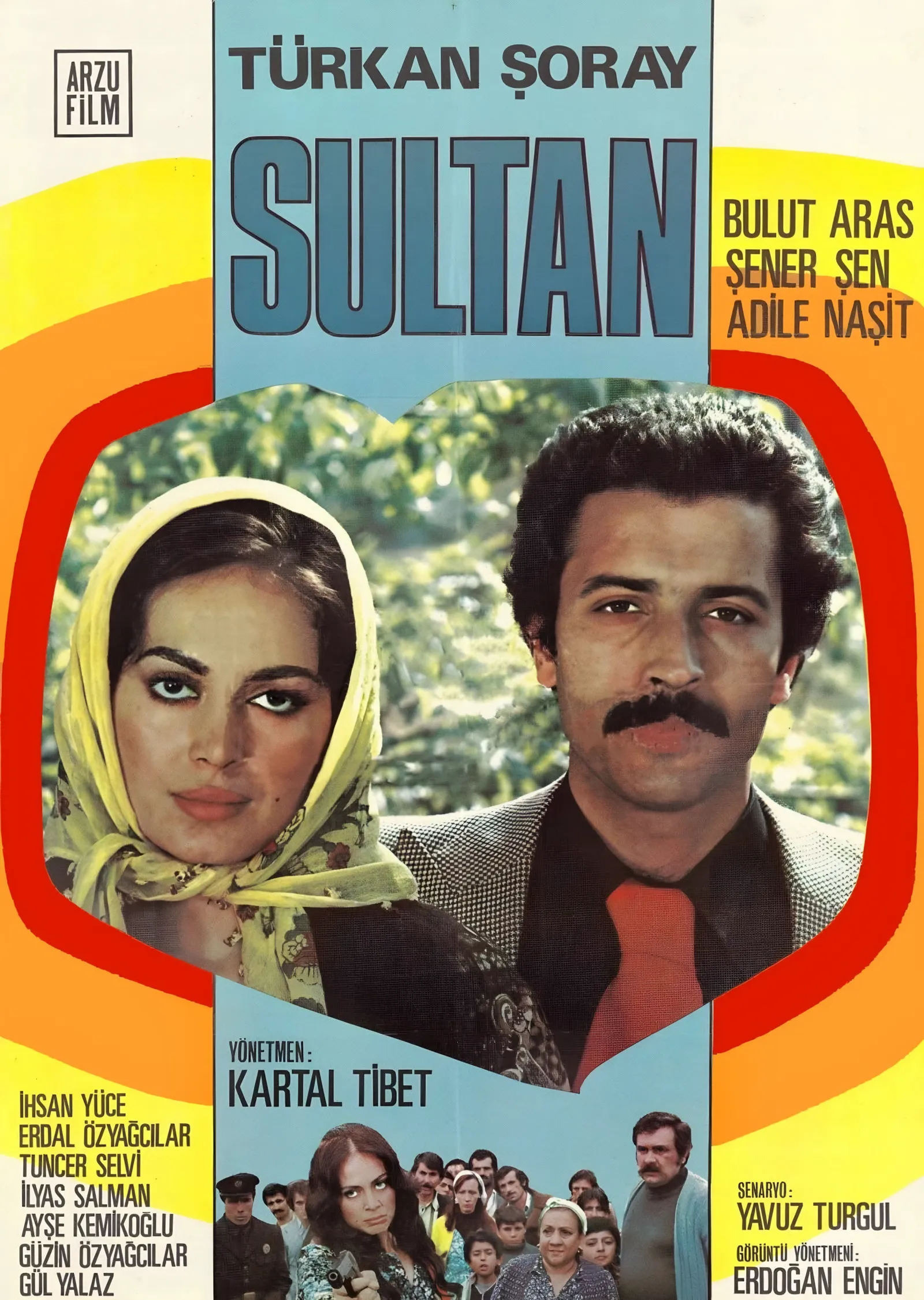 Sultan - Film Afişi metal tablo