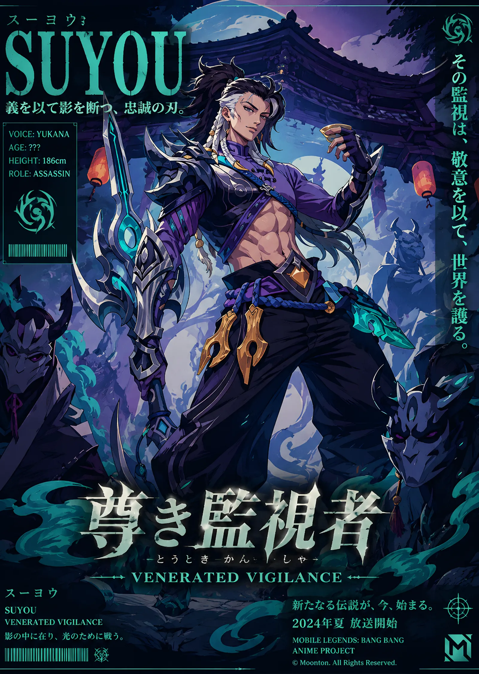 Suyou - Mobile Legends metal tablo