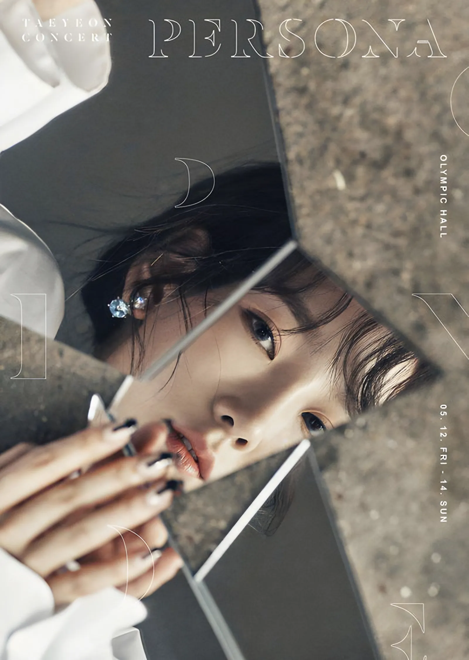 Taeyeon - Persona Konser Afişi metal tablo