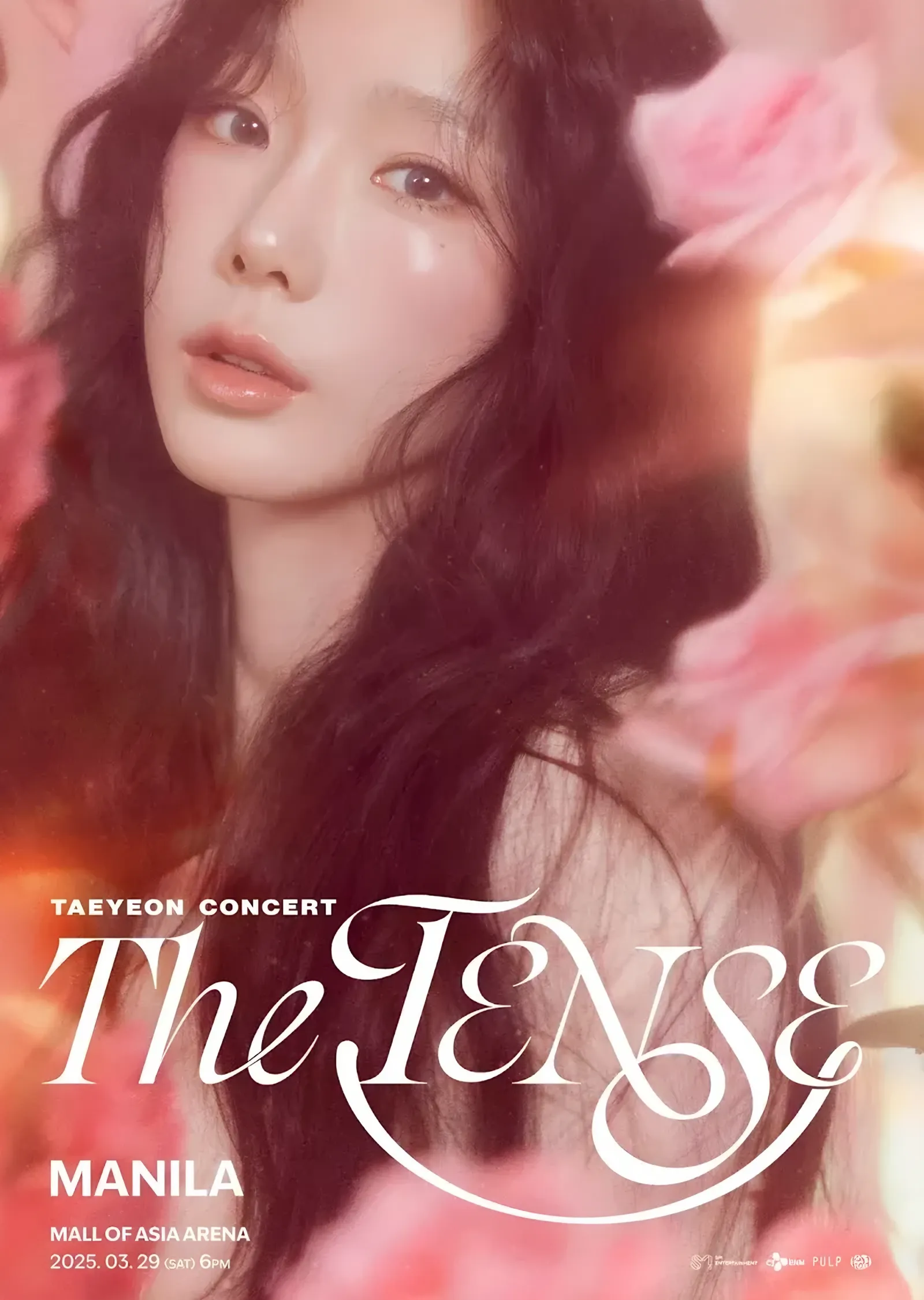Taeyeon - The TENSE Konser Afişi metal tablo