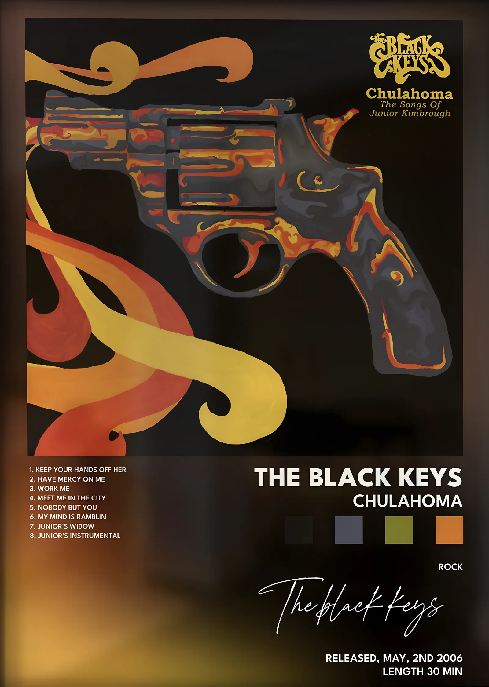 The Black Keys: Chulahoma metal tablo