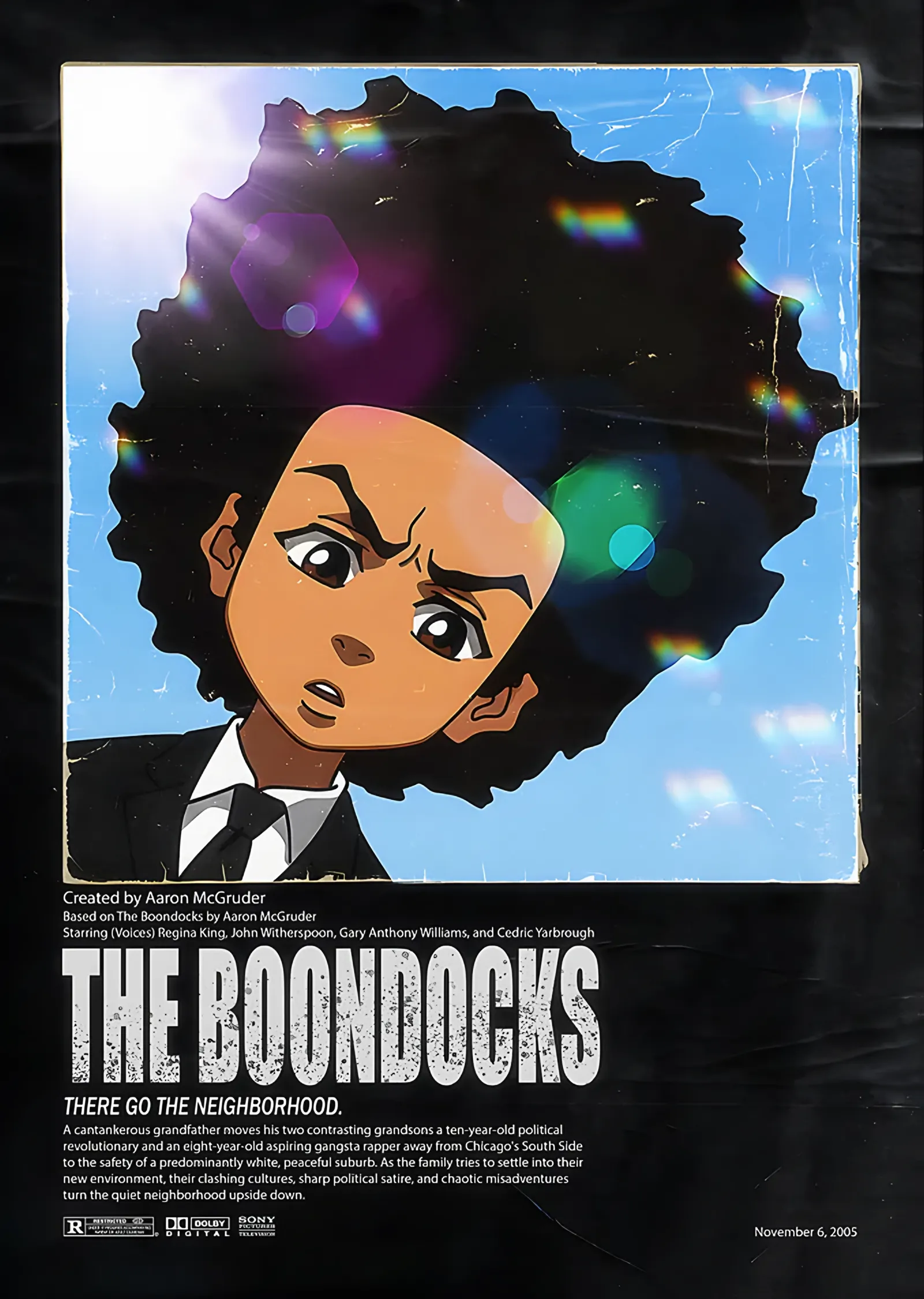 The Boondocks: Mavi Zeminde Öfkeli Huey metal tablo