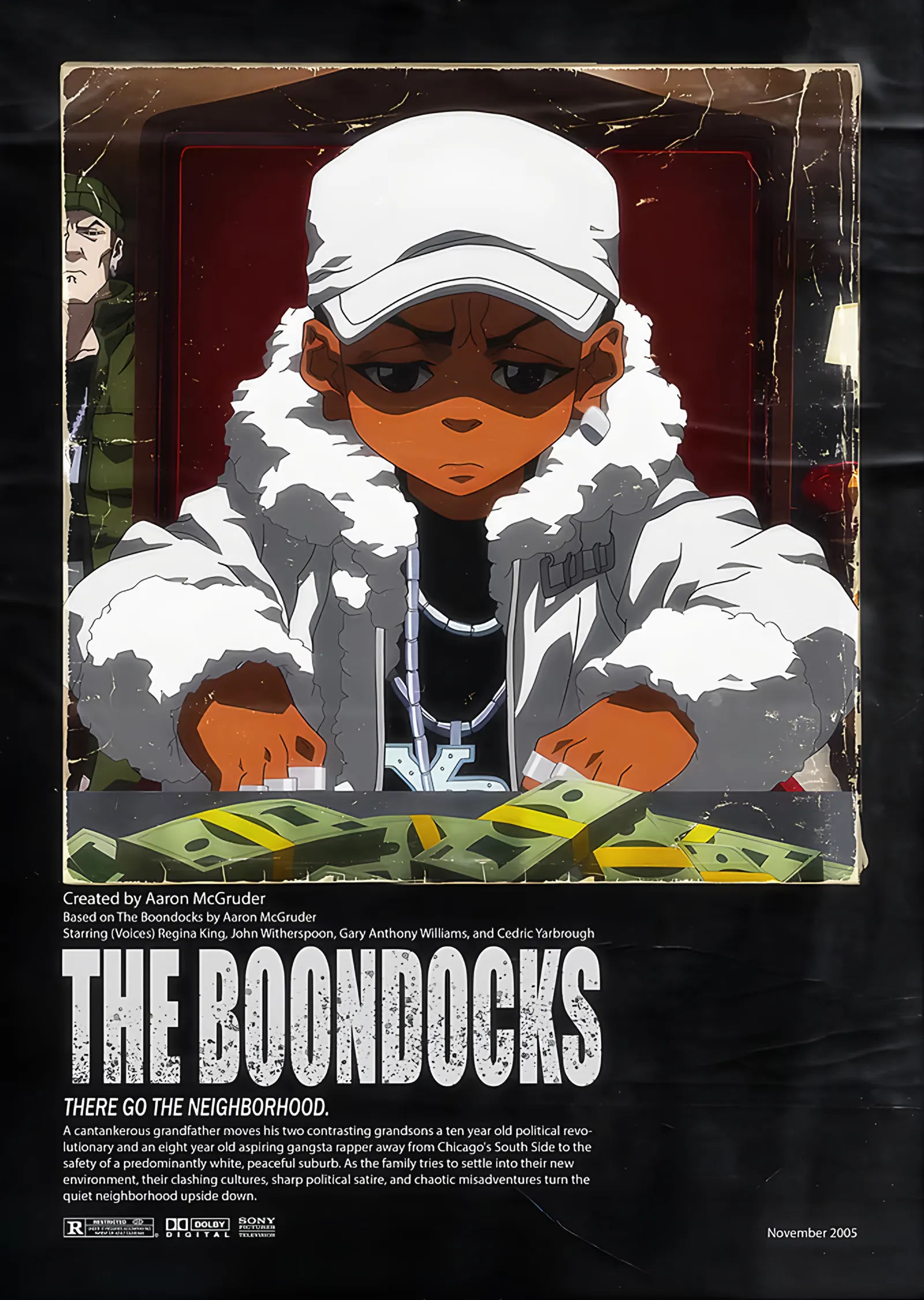 The Boondocks: Para Sayan Riley metal tablo