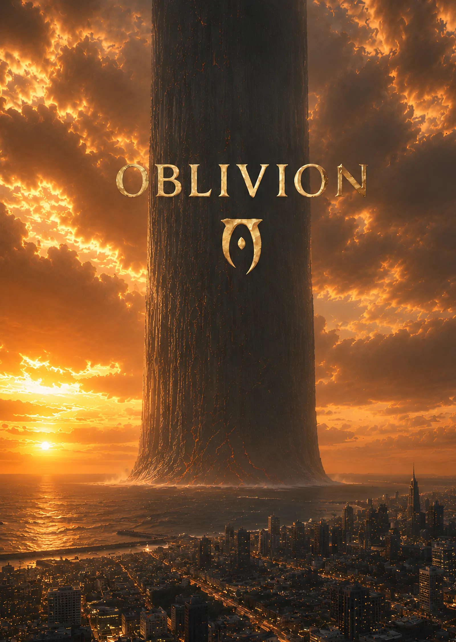 The Elder Scrolls IV: Oblivion Kulesi metal tablo