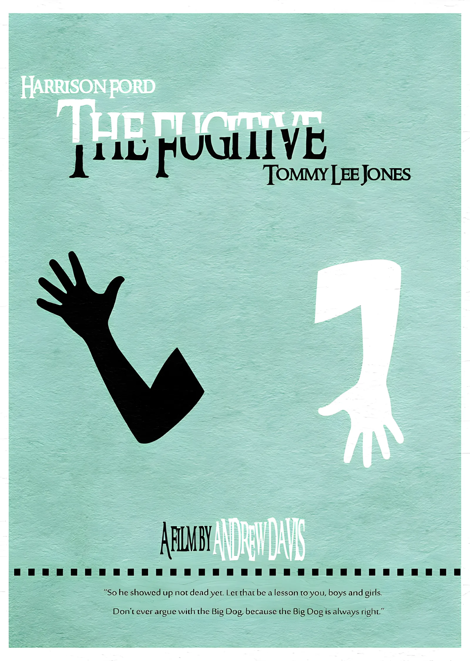 The Fugitive metal tablo