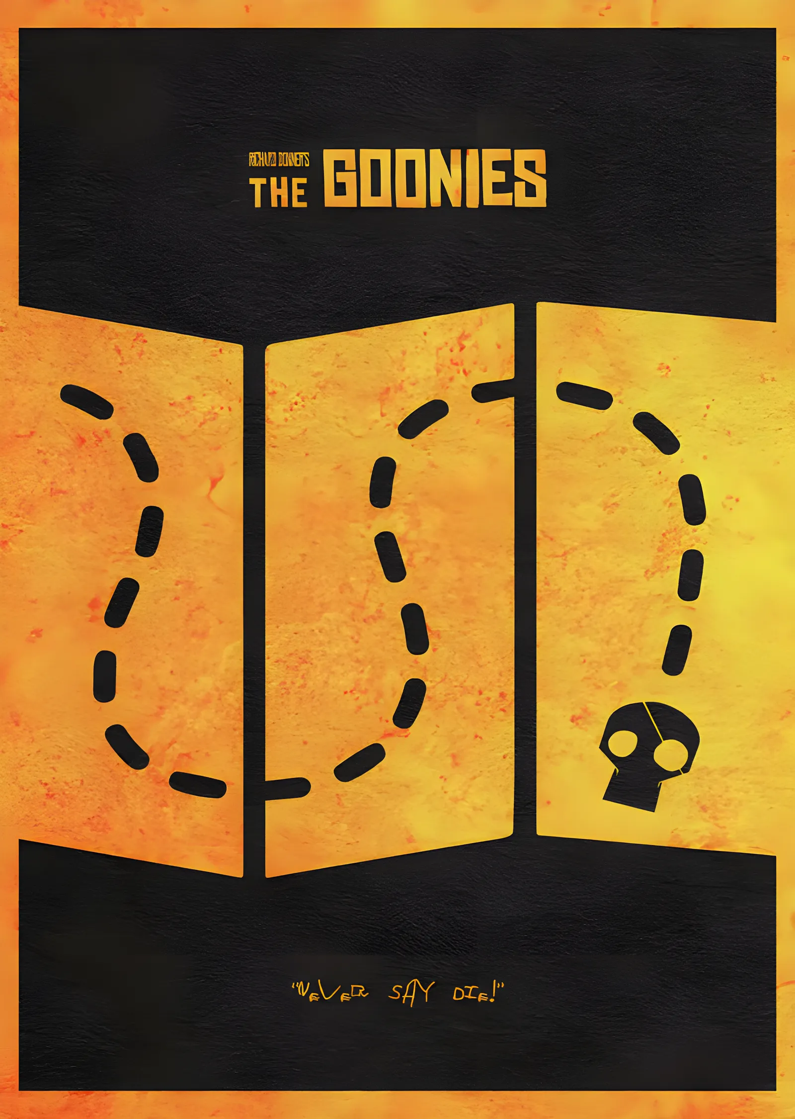 The Goonies metal tablo