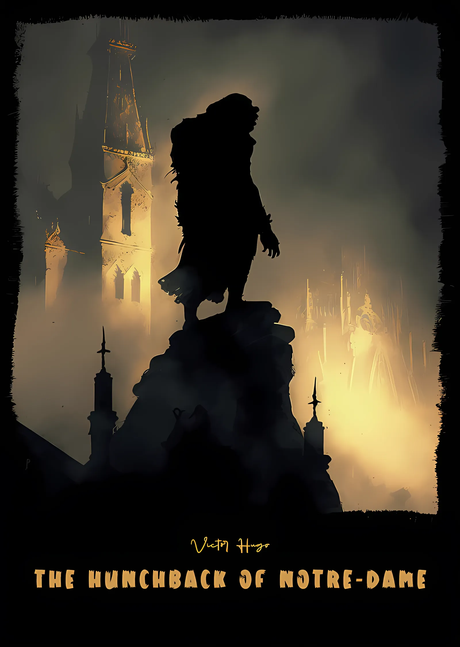 The Hunchback of Notre-Dame metal tablo