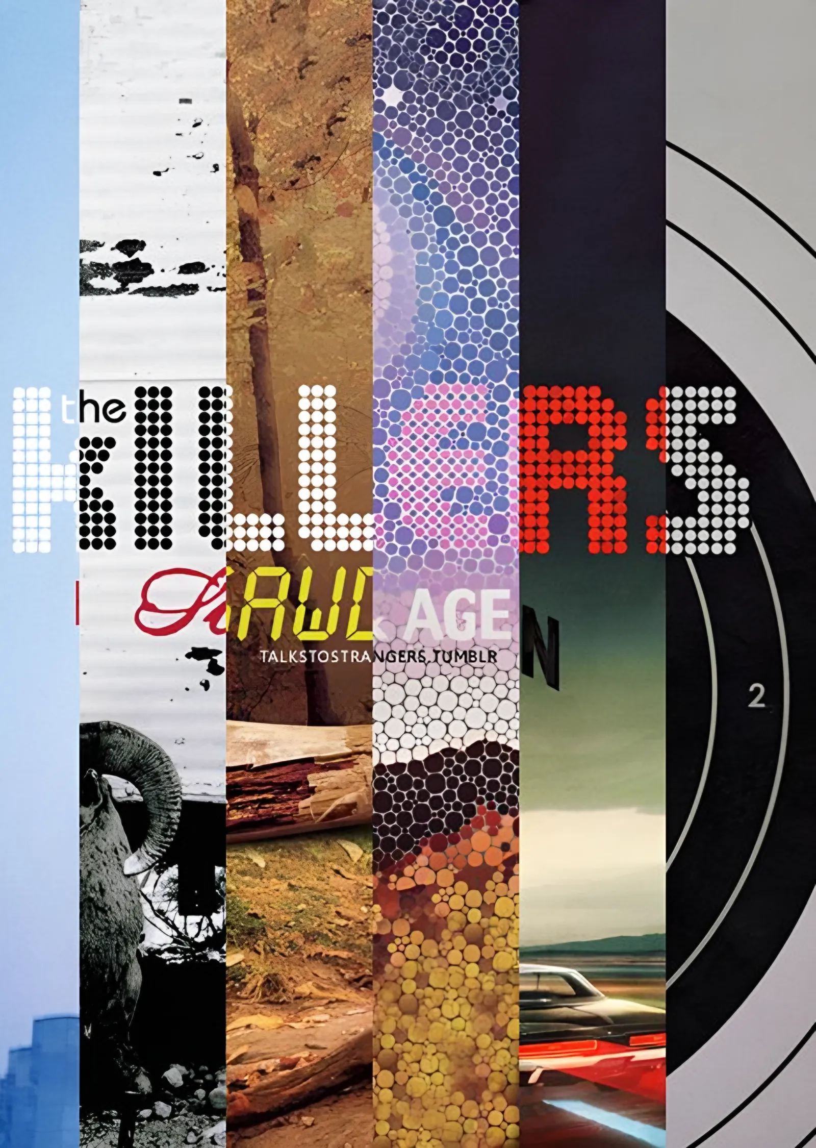 The Killers - Albüm Şeritleri metal tablo