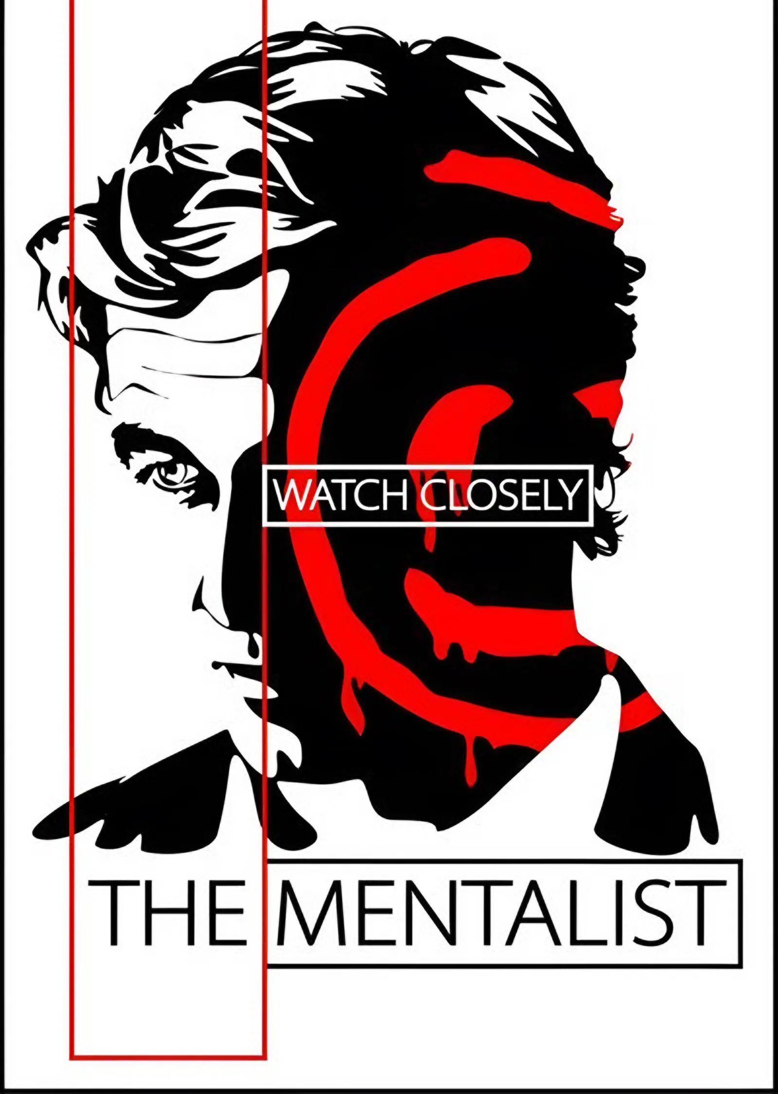 The Mentalist: Watch Closely metal tablo