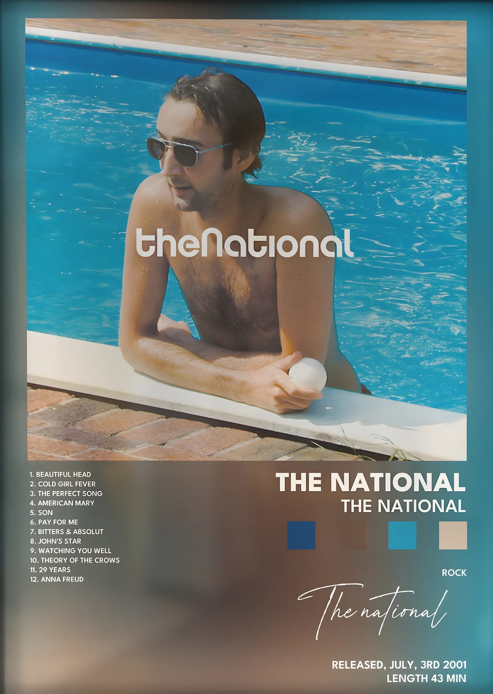 The National: The National metal tablo