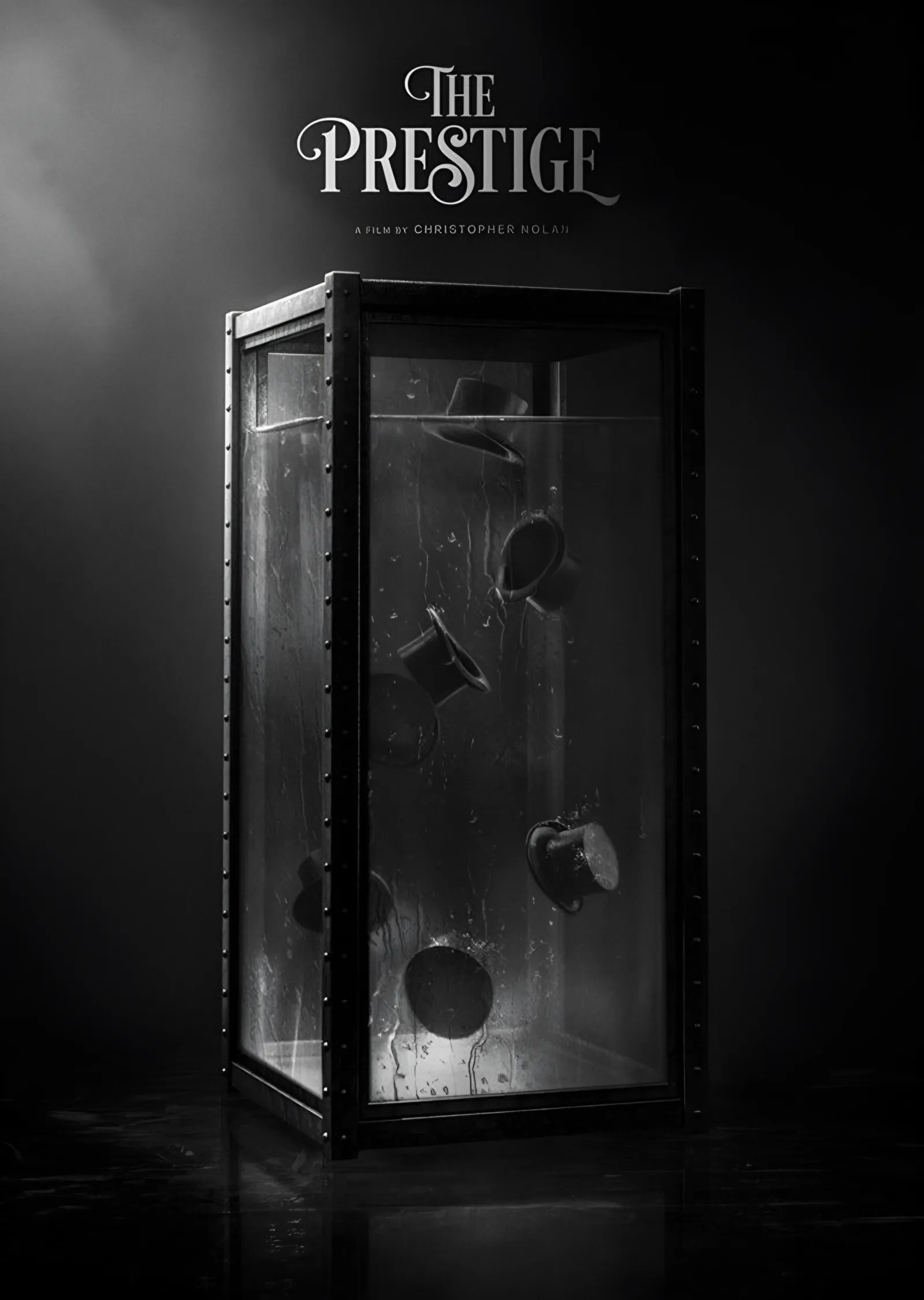 The Prestige - Cam Kabin metal tablo
