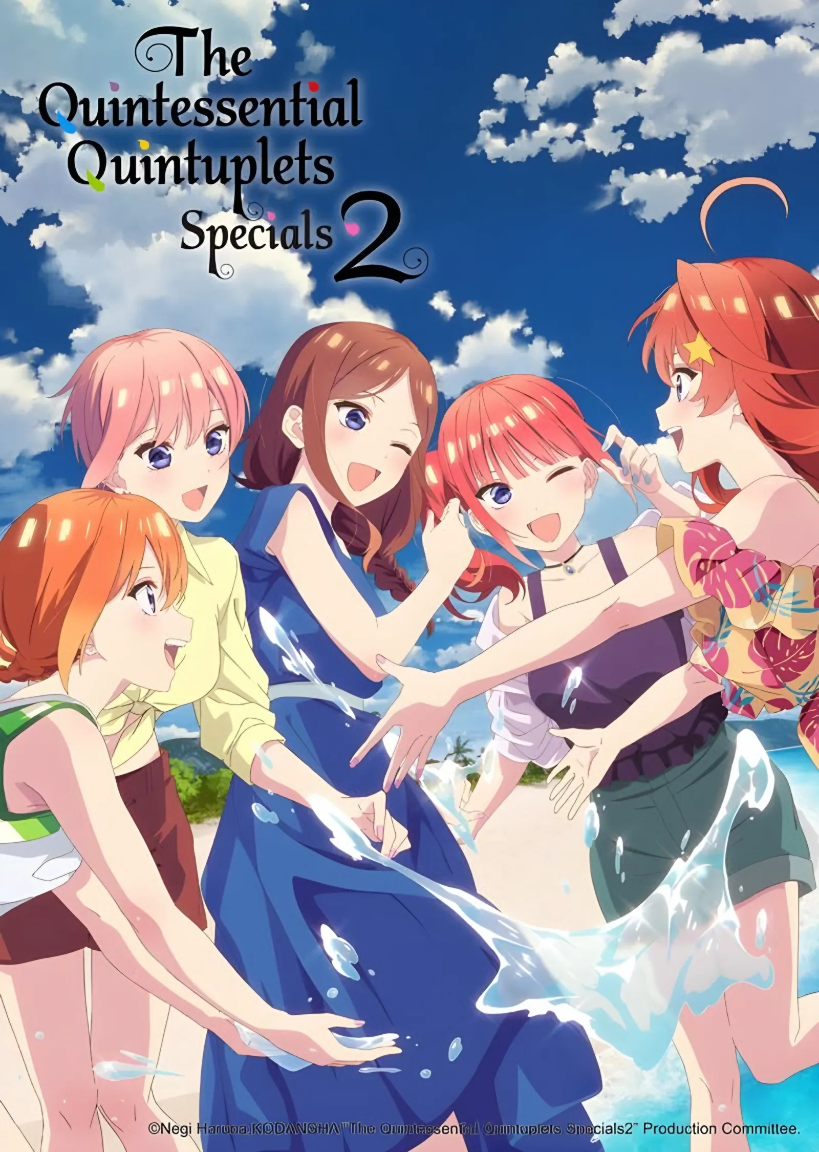 The Quintessential Quintuplets - Specials 2 metal tablo